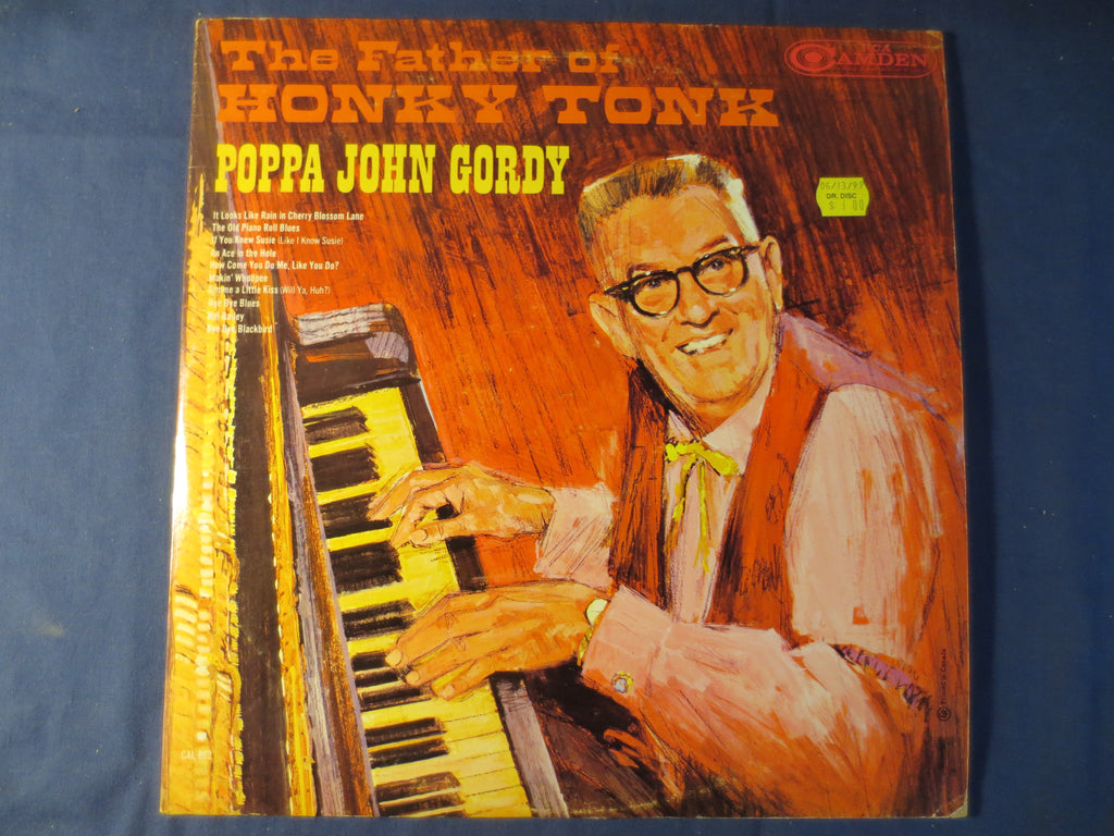 Poppa John Gordy – The Father of Honky Tonk (1965) Vinyl LP