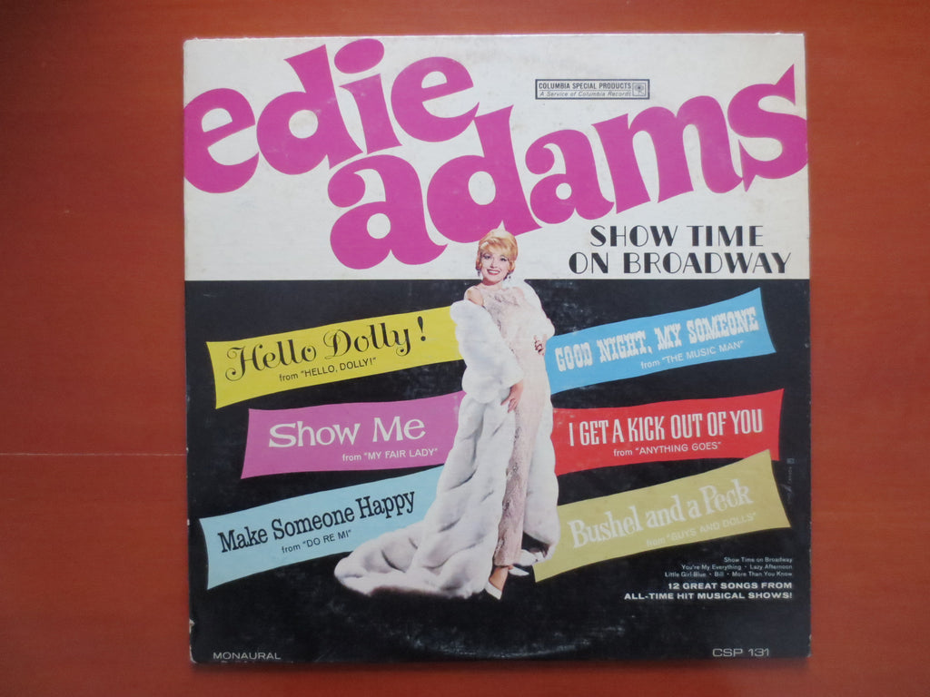 Edie Adams – Show Time on Broadway (1964) Vinyl LP