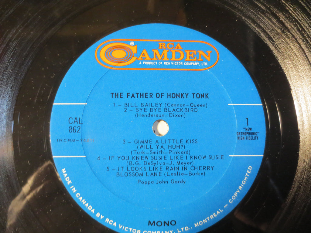 Poppa John Gordy – The Father of Honky Tonk (1965) Vinyl LP
