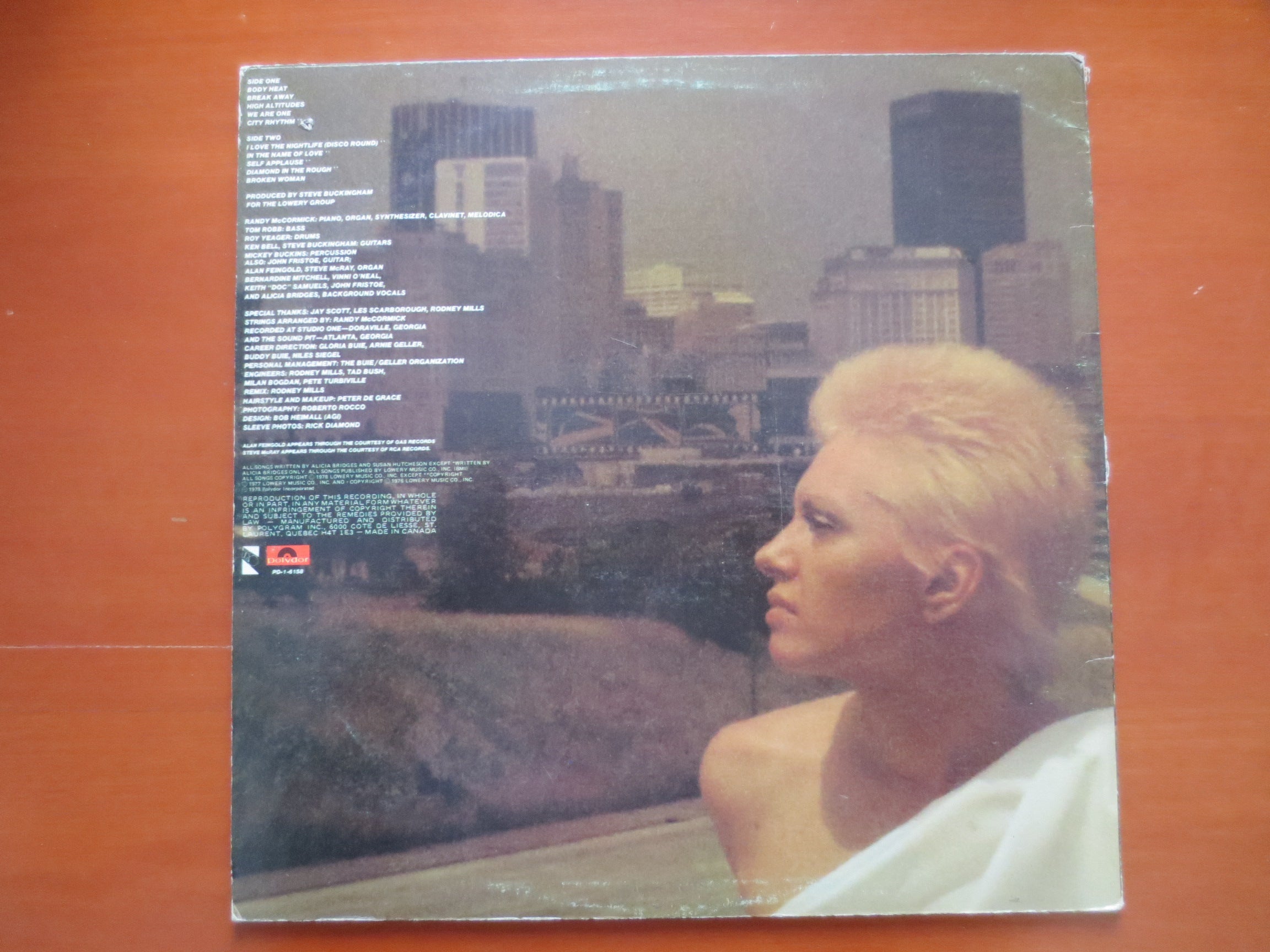 Alicia Bridges – Alicia Bridges (1978) Vinyl LP
