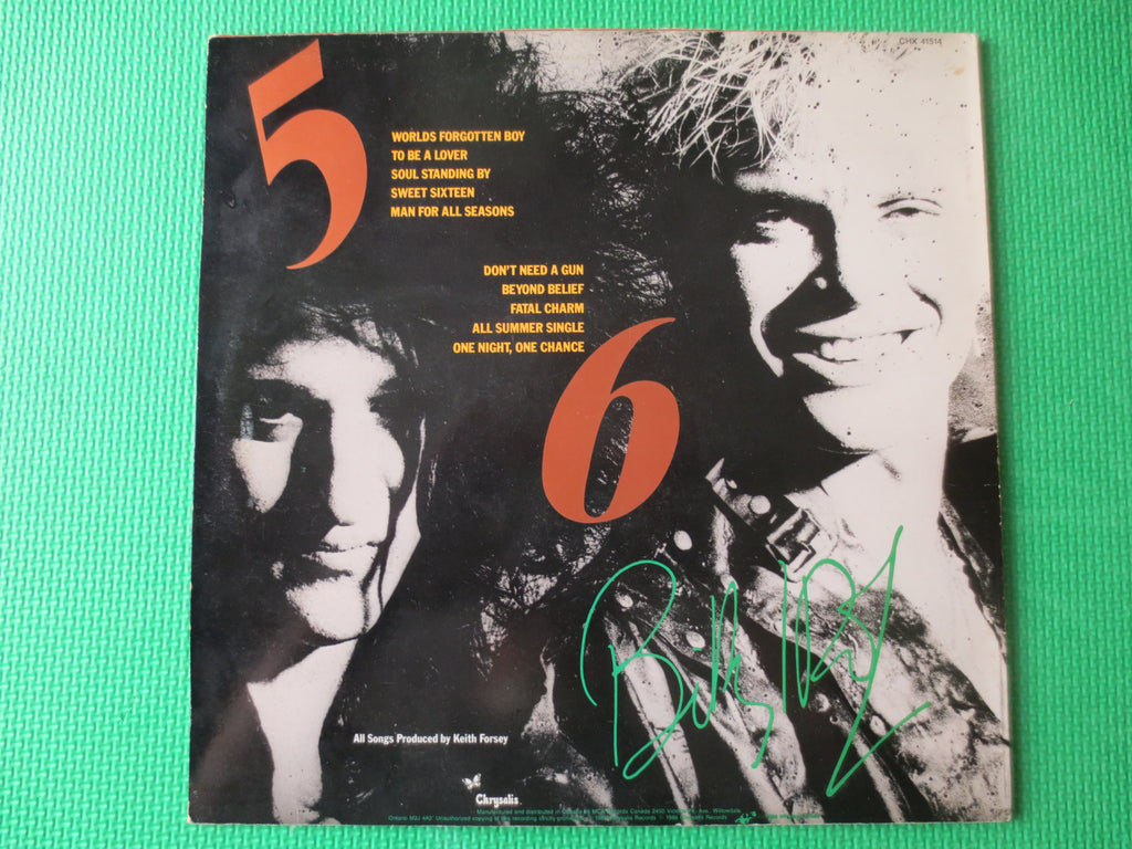 Billy Idol – Whiplash Smile (1986) Vinyl LP