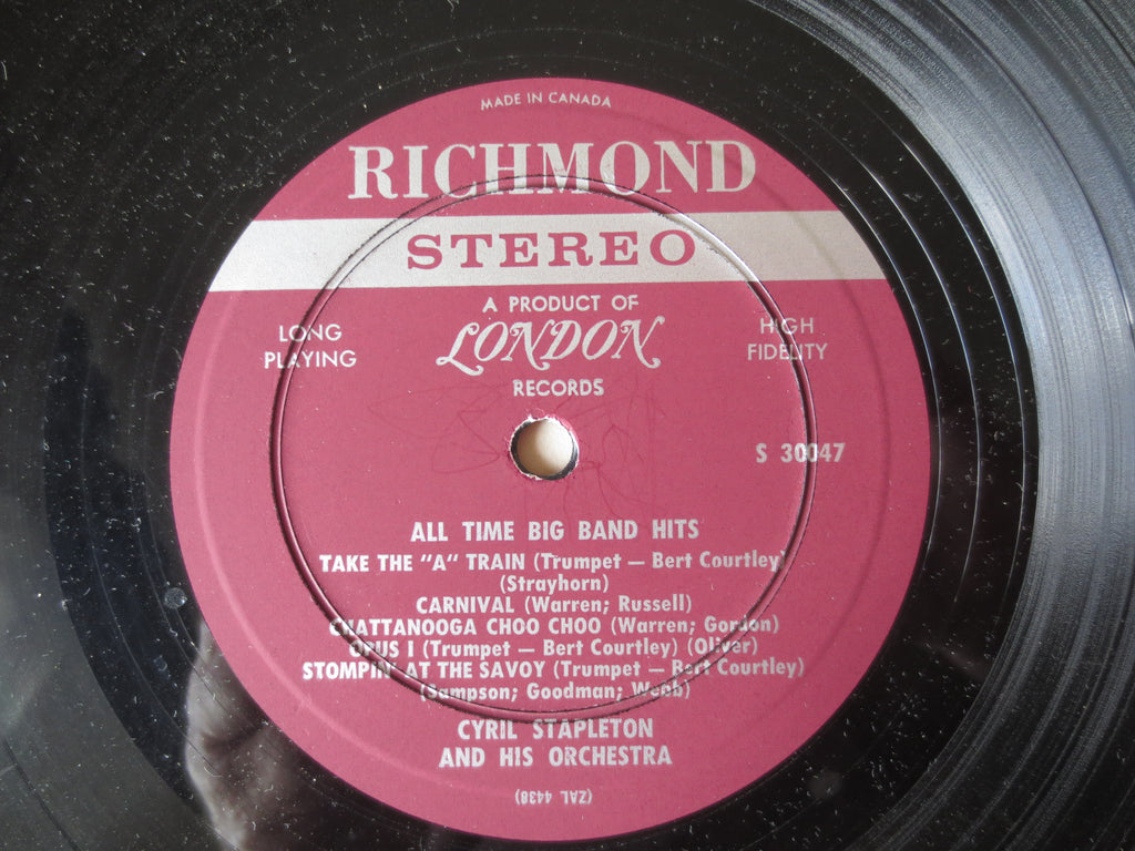 Cyril Stapleton and His Orchestra – Big Band Hits (1959) Vinyl LP