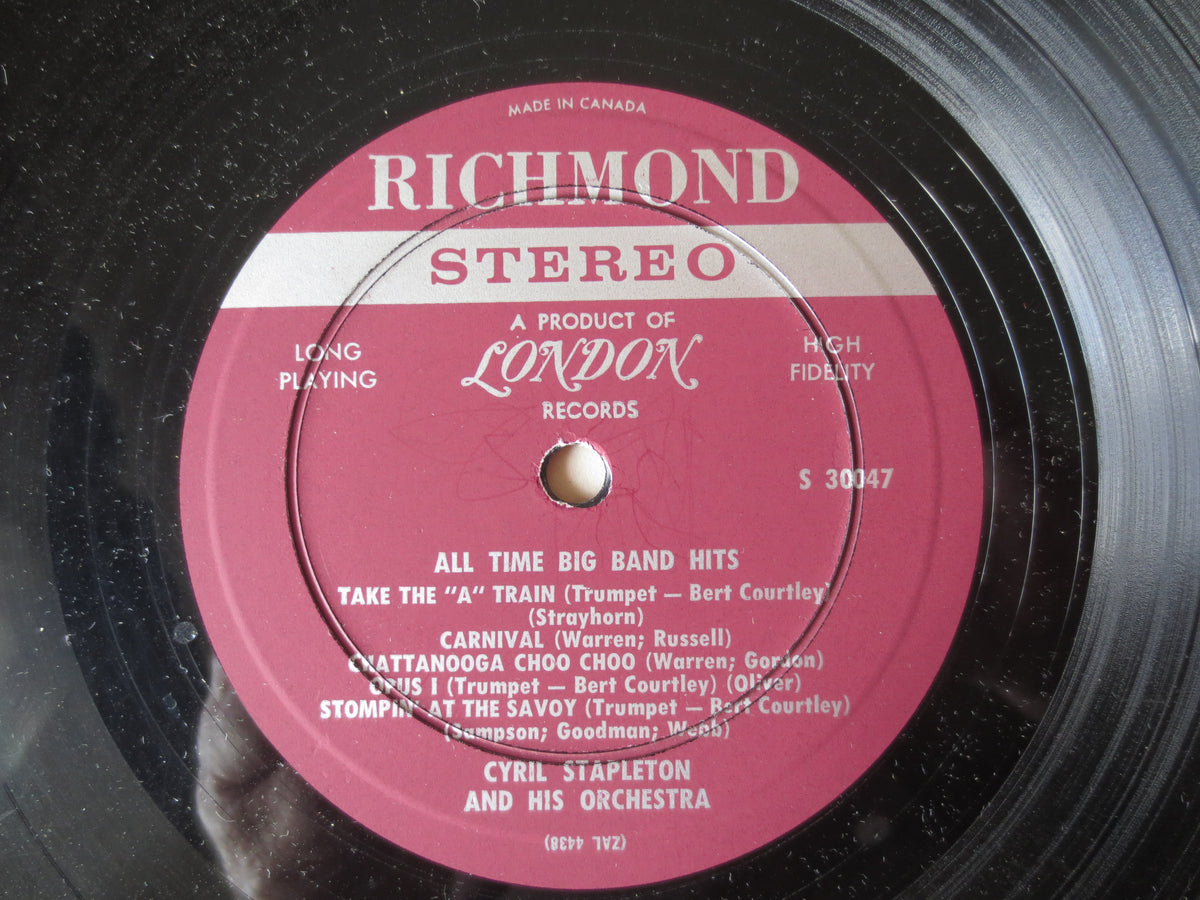 Cyril Stapleton and His Orchestra – Big Band Hits (1959) Vinyl LP