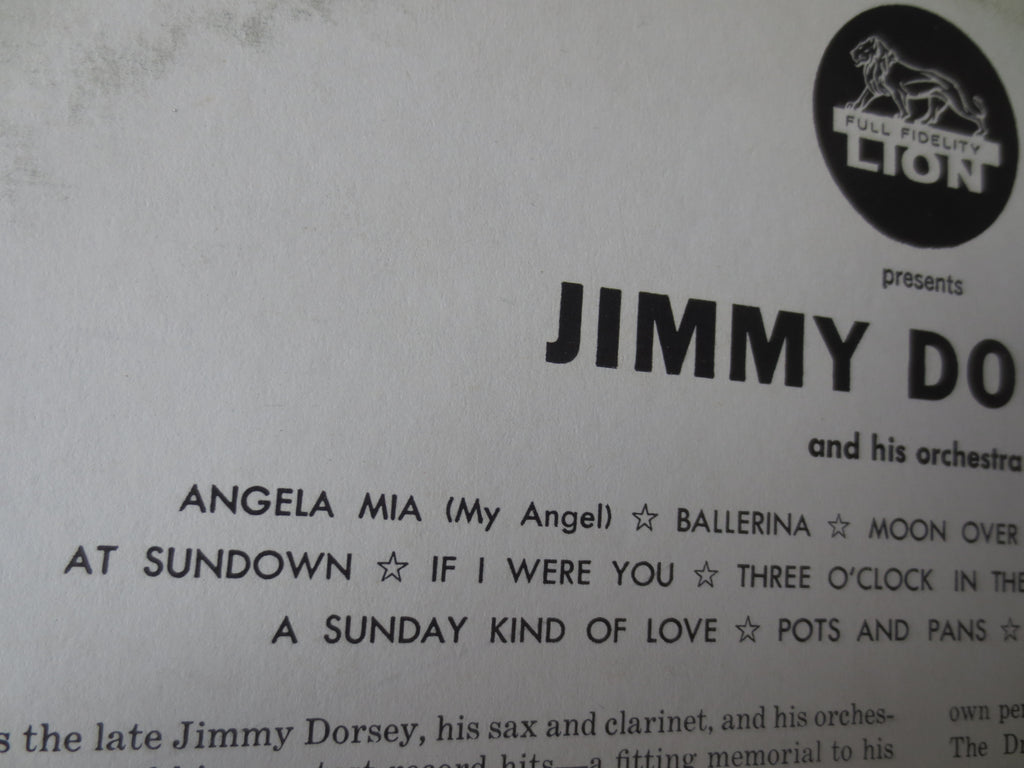 Jimmy Dorsey – Jimmy Dorsey (1958) Vinyl LP