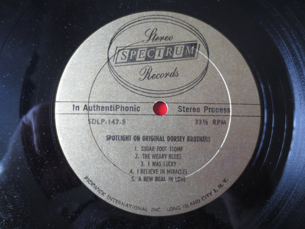 The Dorsey Brothers – Spotlight on the Original Dorsey Brothers (1962) Vinyl LP