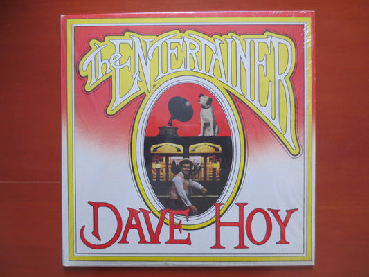 DAVE HOY, The ENTERTAINER Lp, Dave Hoy Album, Honky Tonk Record, Ragtime Records, Vintage Vinyl, Vinyl, 1974 Records