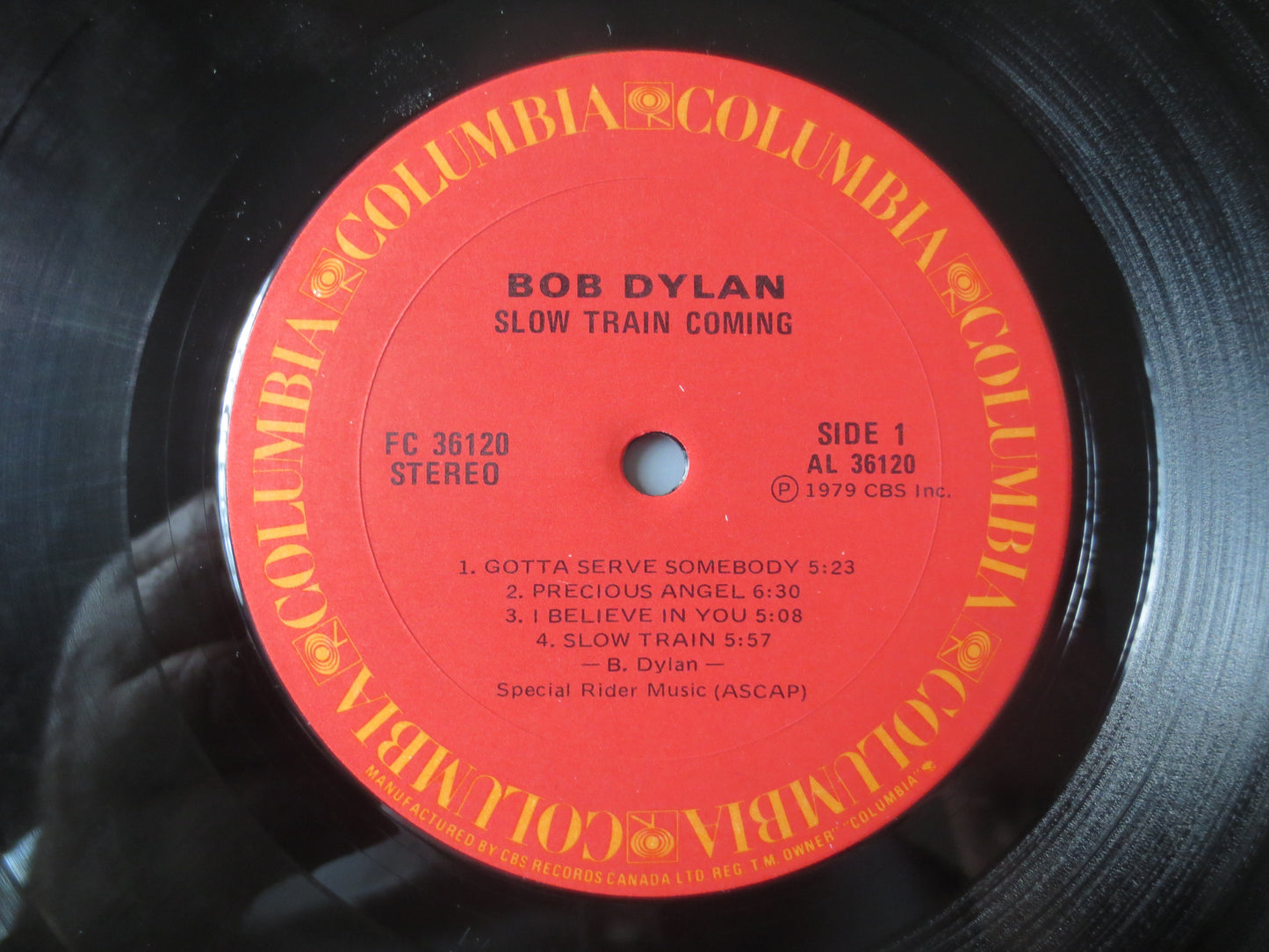 BOB DYLAN, SLOW Train Coming, Bob Dylan Albums, Bob Dylan Lp, Bob Dylan Records, Vintage Vinyl, lp, Vinyl lps, 1979 Records