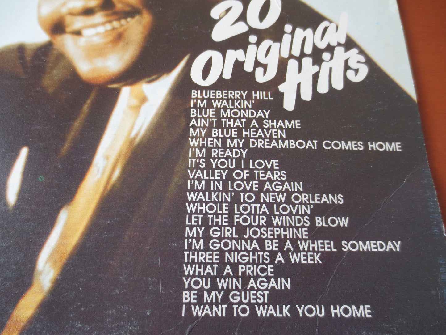 FATS DOMINO, The FANTASTIC, K-Tel Records, Records, Vintage Vinyl, Fats Domino Albums, Rock and Roll Albums, 1977 Records