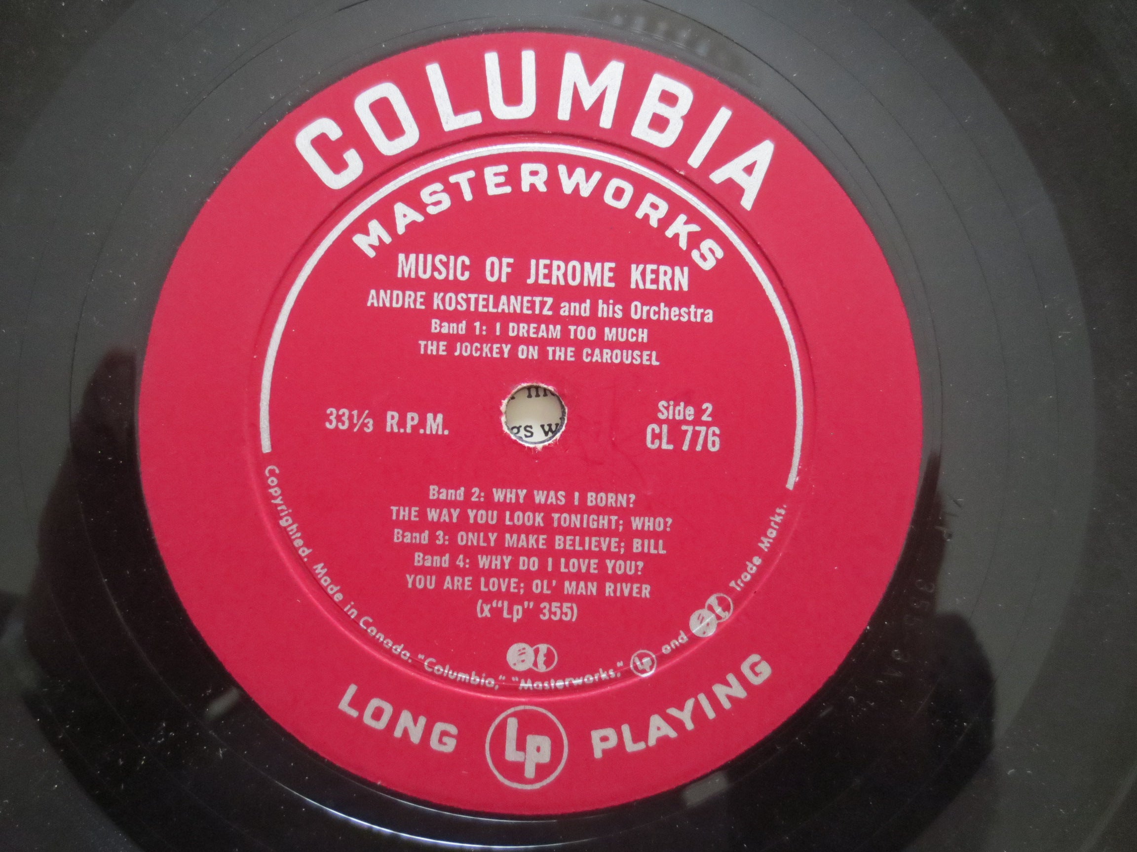 Jerome Kern – Jerome Kern Favorites (1946) Vinyl LP