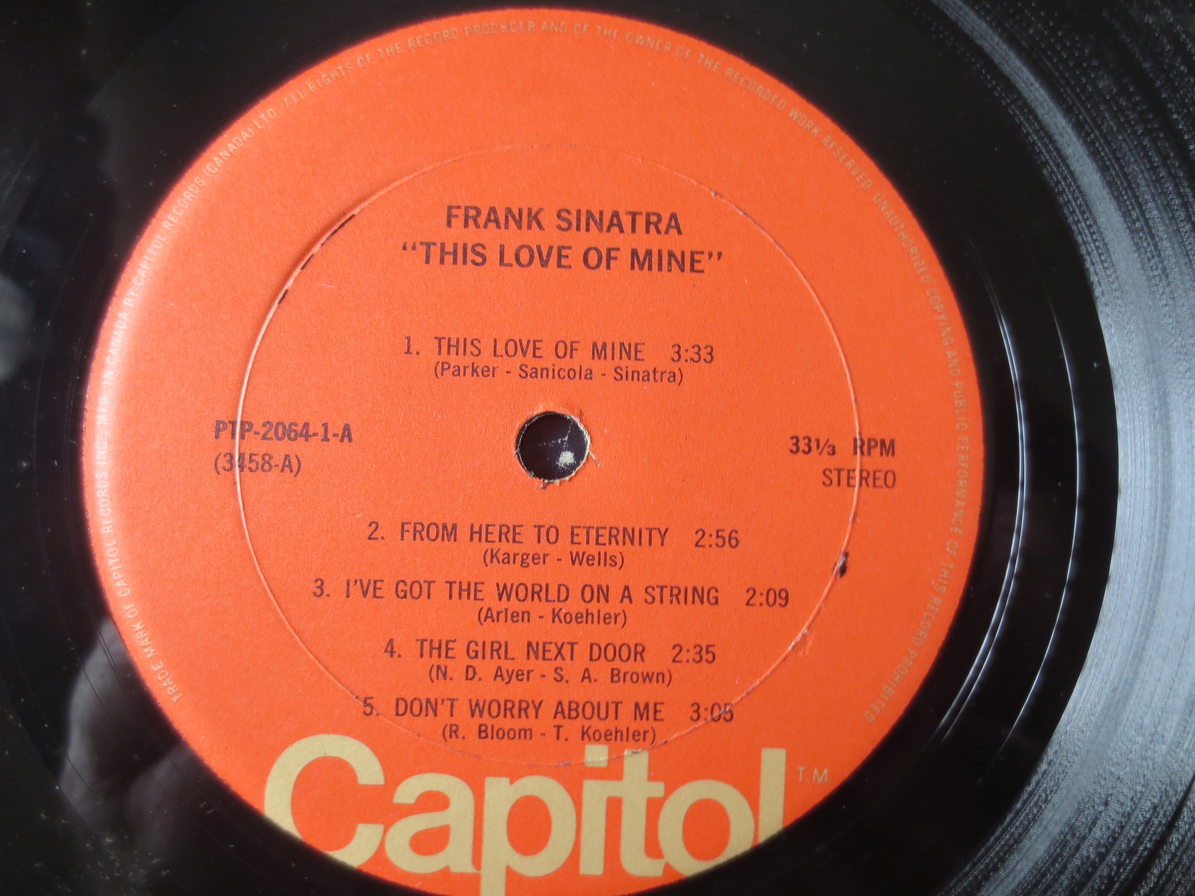 Frank Sinatra – Sinatra Special (1973) Vinyl 2xLP