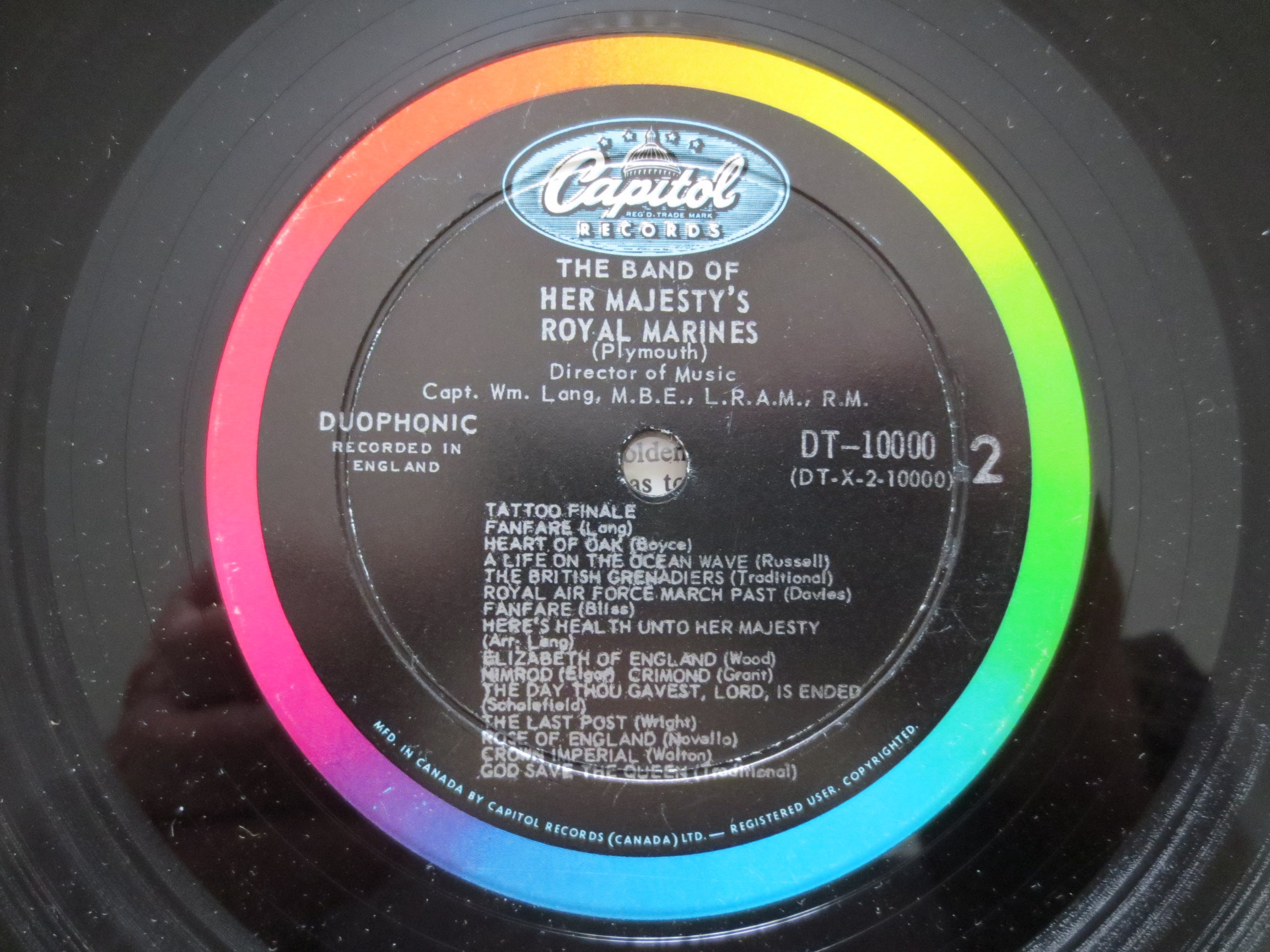 The Best of the Royal Marines (1957) Vinyl LP
