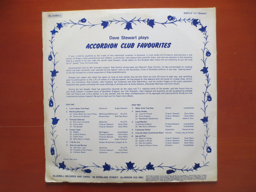 Dave Stewart – Accordion Favorites (1970) Vinyl LP