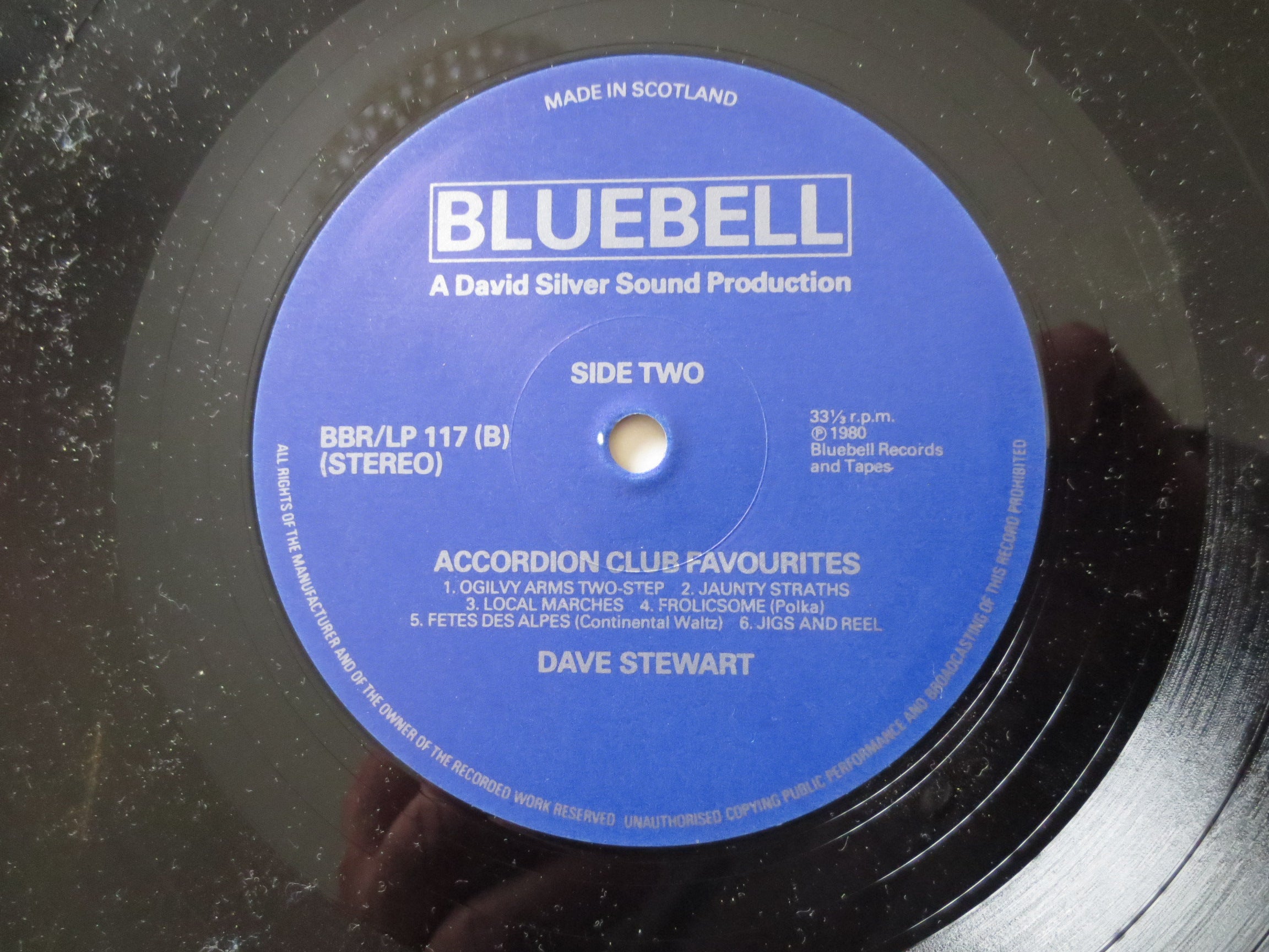Dave Stewart – Accordion Favorites (1970) Vinyl LP