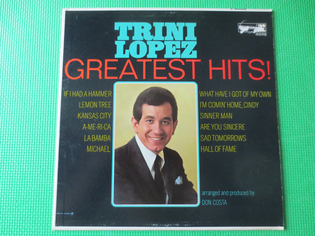 Trini Lopez – Greatest Hits (1966) Vinyl LP