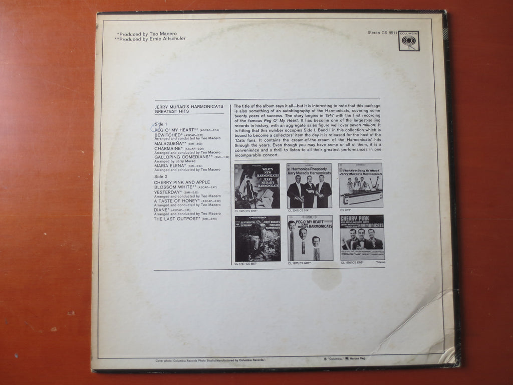 The Harmonicats – Greatest Hits (1967) Vinyl LP