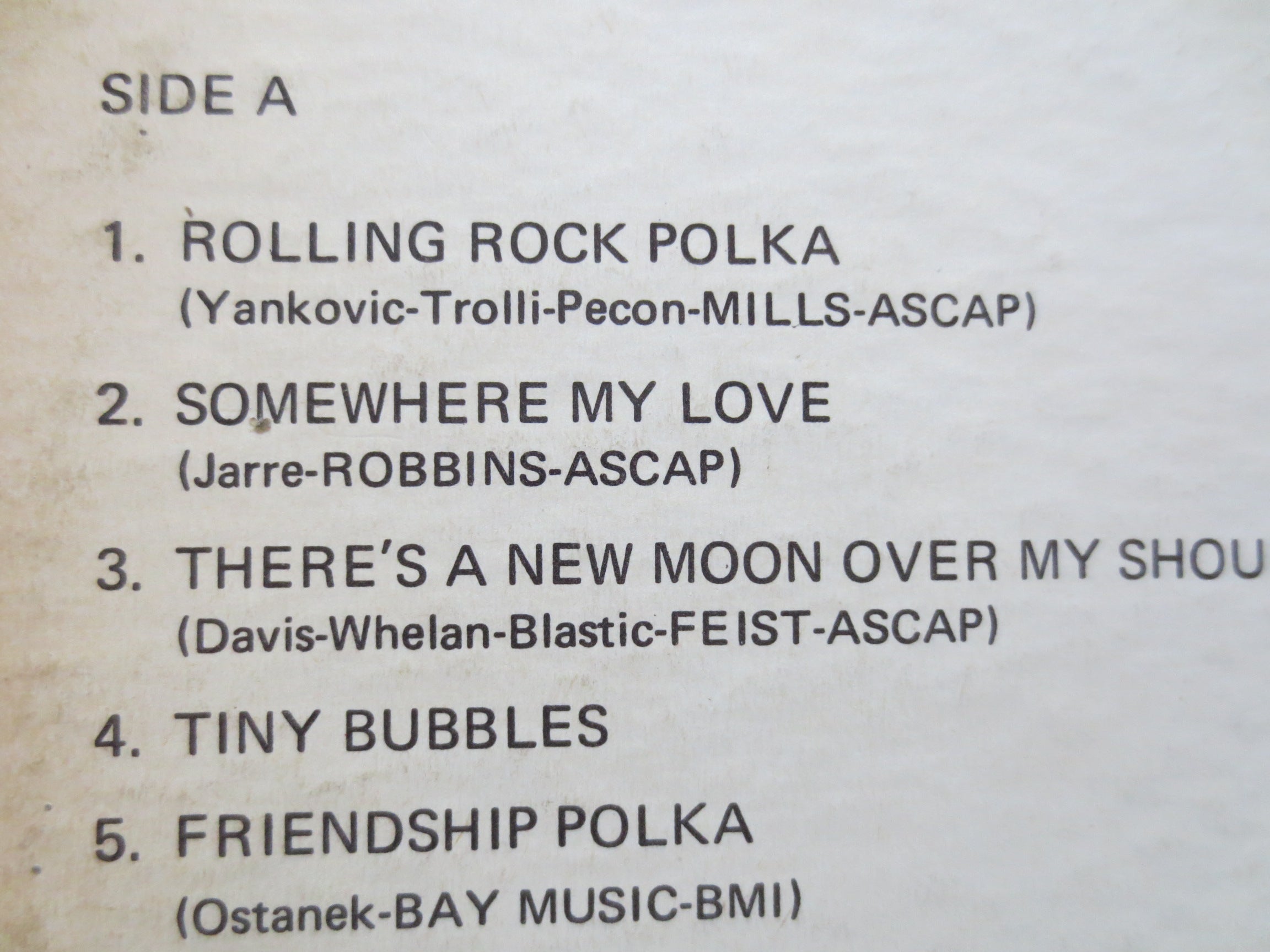 Walter Ostanek – Polka Favorites Vinyl LP