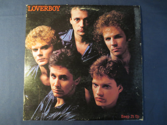 LOVERBOY, KEEP it UP Album, Loverboy Album, Loverboy Vinyl, Loverboy Lp, Rock Record, Vintage Vinyl, 1983 Records