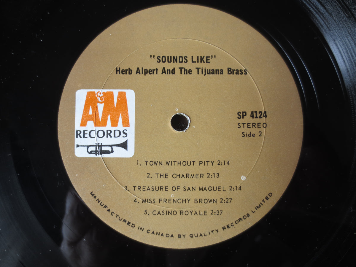 Herb Alpert & the Tijuana Brass – Sounds Like (1967) Vinyl LP
