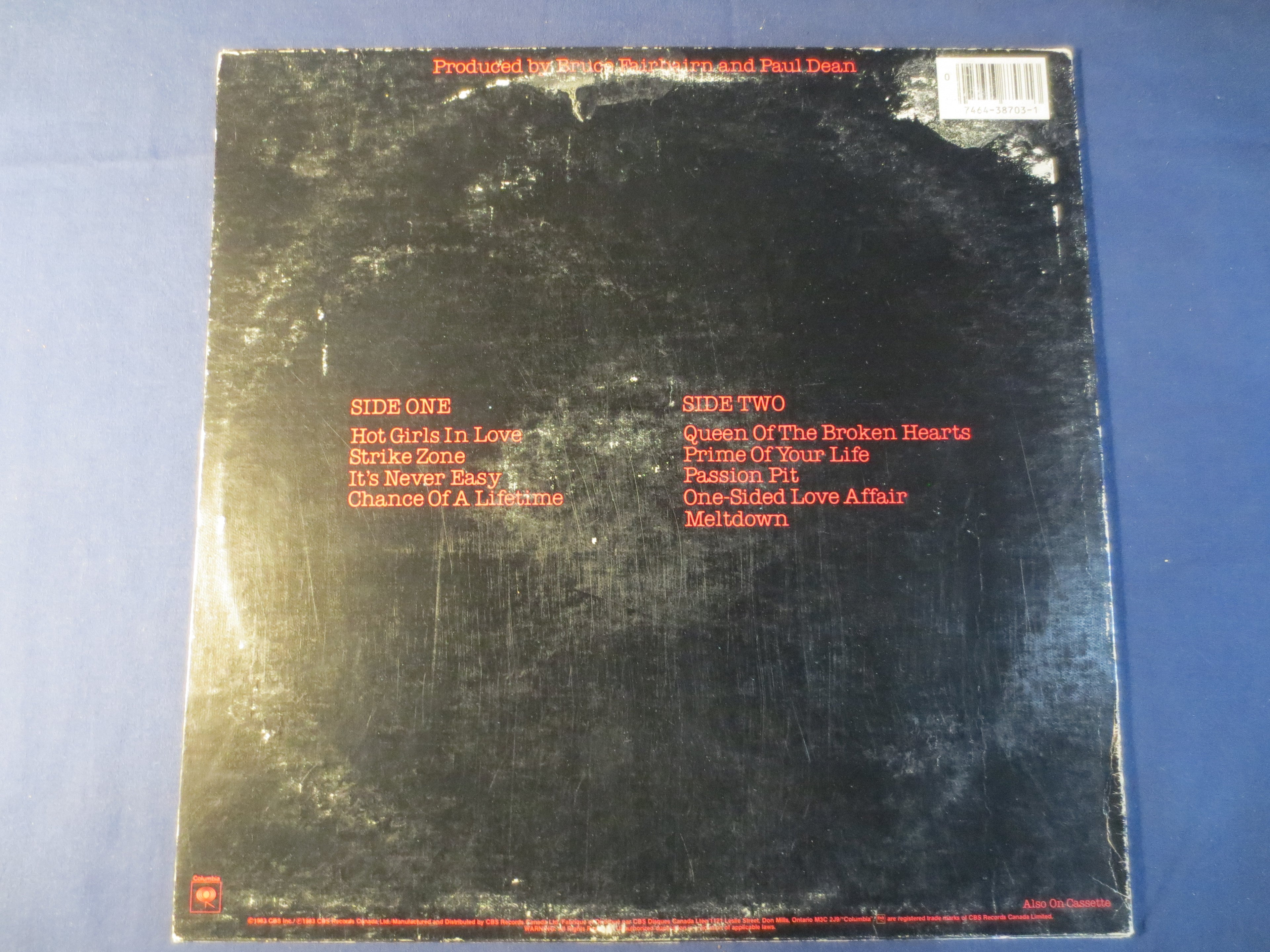 Loverboy – Keep It Up (1983) Vinyl LP