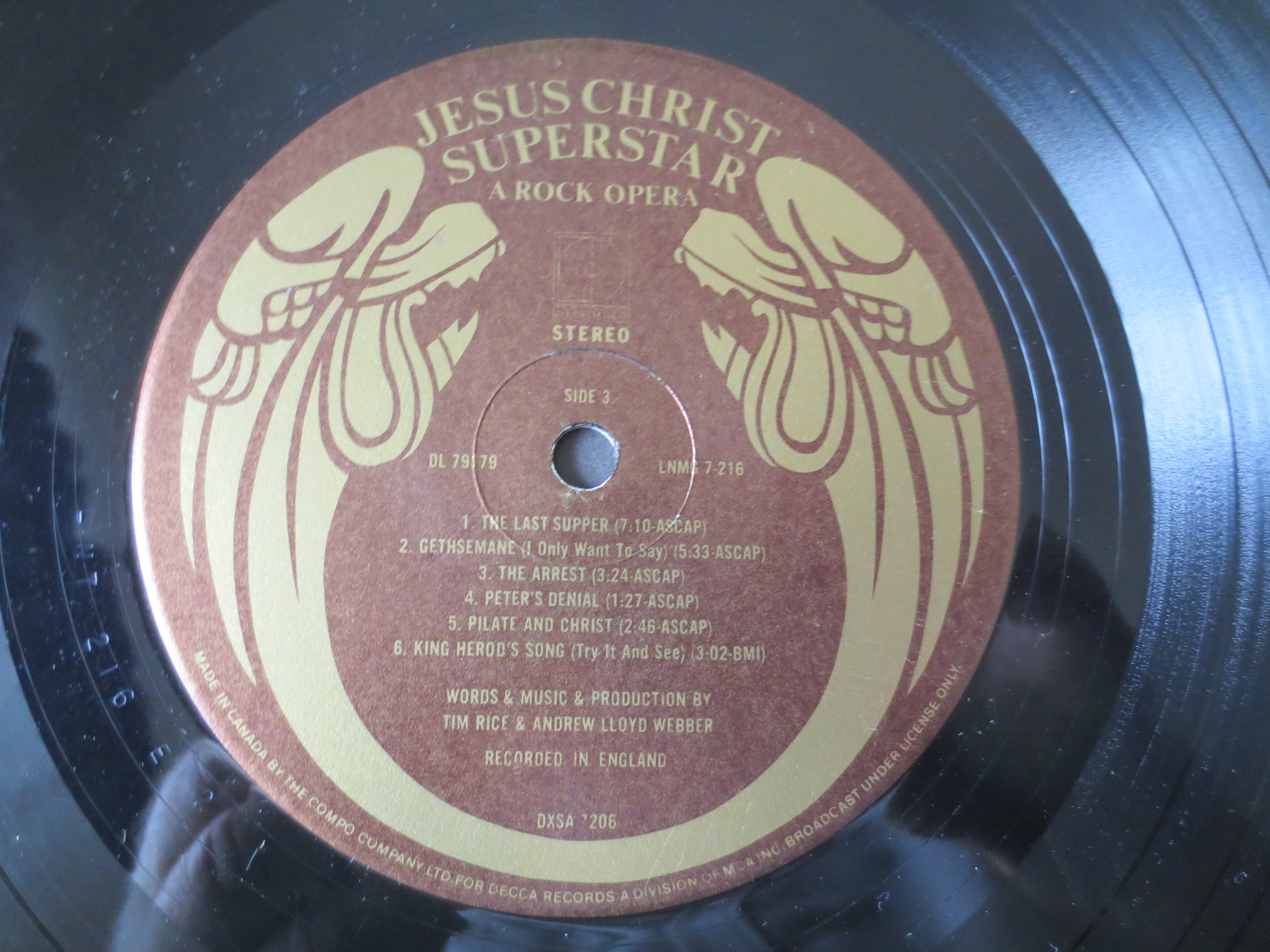Jesus Christ Superstar – Original 1970 Double LP Soundtrack, Vintage Vinyl