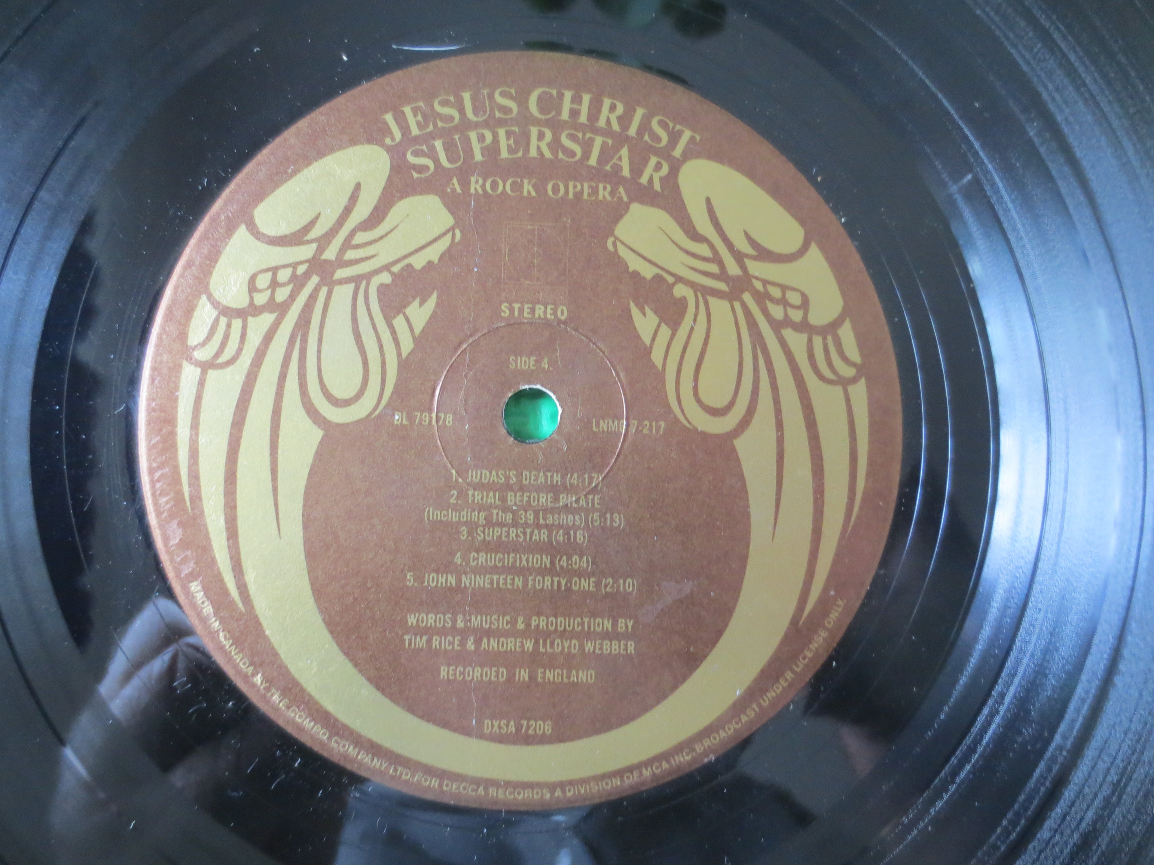 Jesus Christ Superstar – Original Cast Recording (1970) Vinyl 2xLP