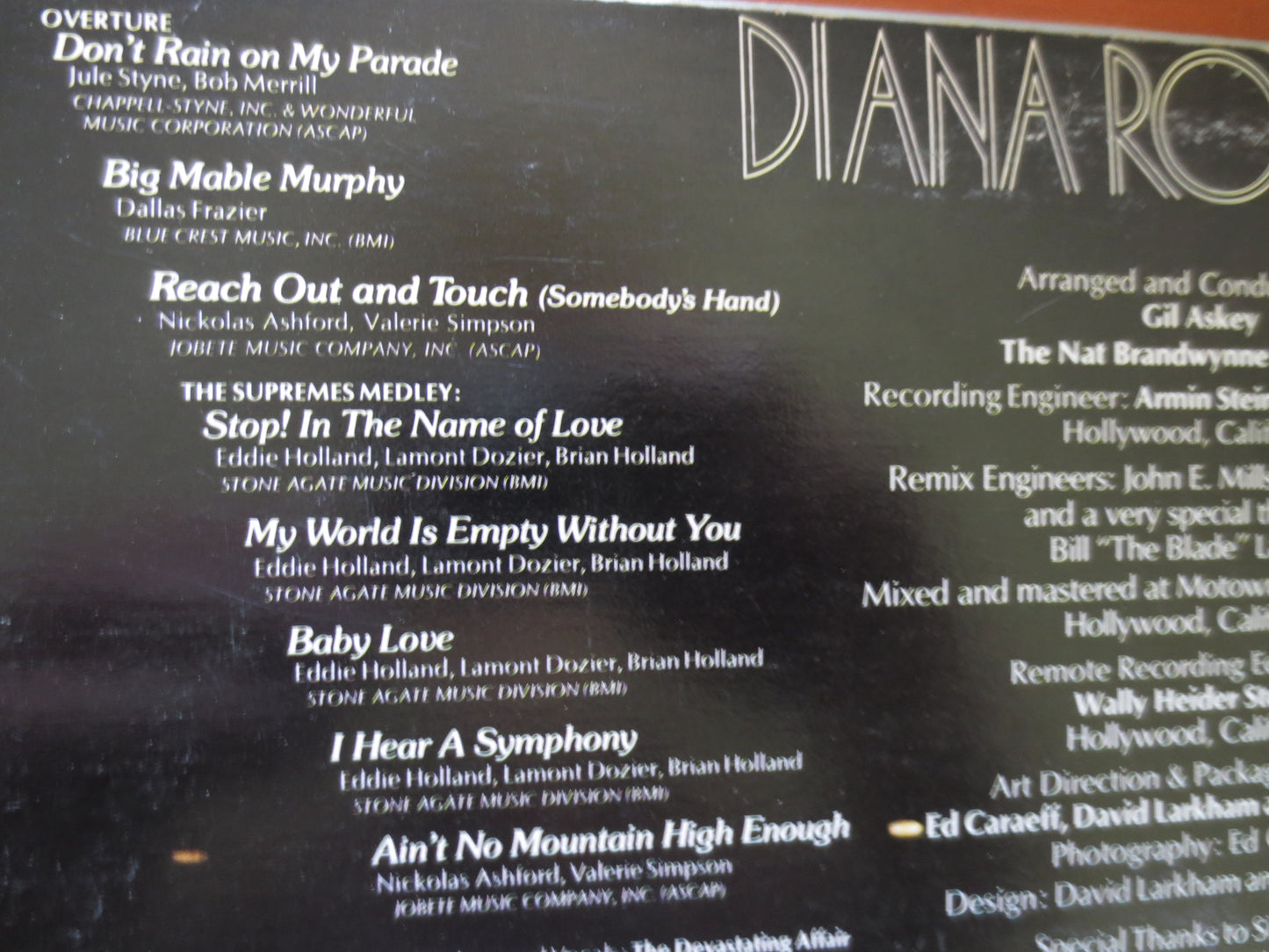 DIANA ROSS, MOTOWN Records, Diana Ross Live, Vintage Vinyl, Diana Ross Record, Vinyl Records, Diana Ross Vinyl, 1974 Record