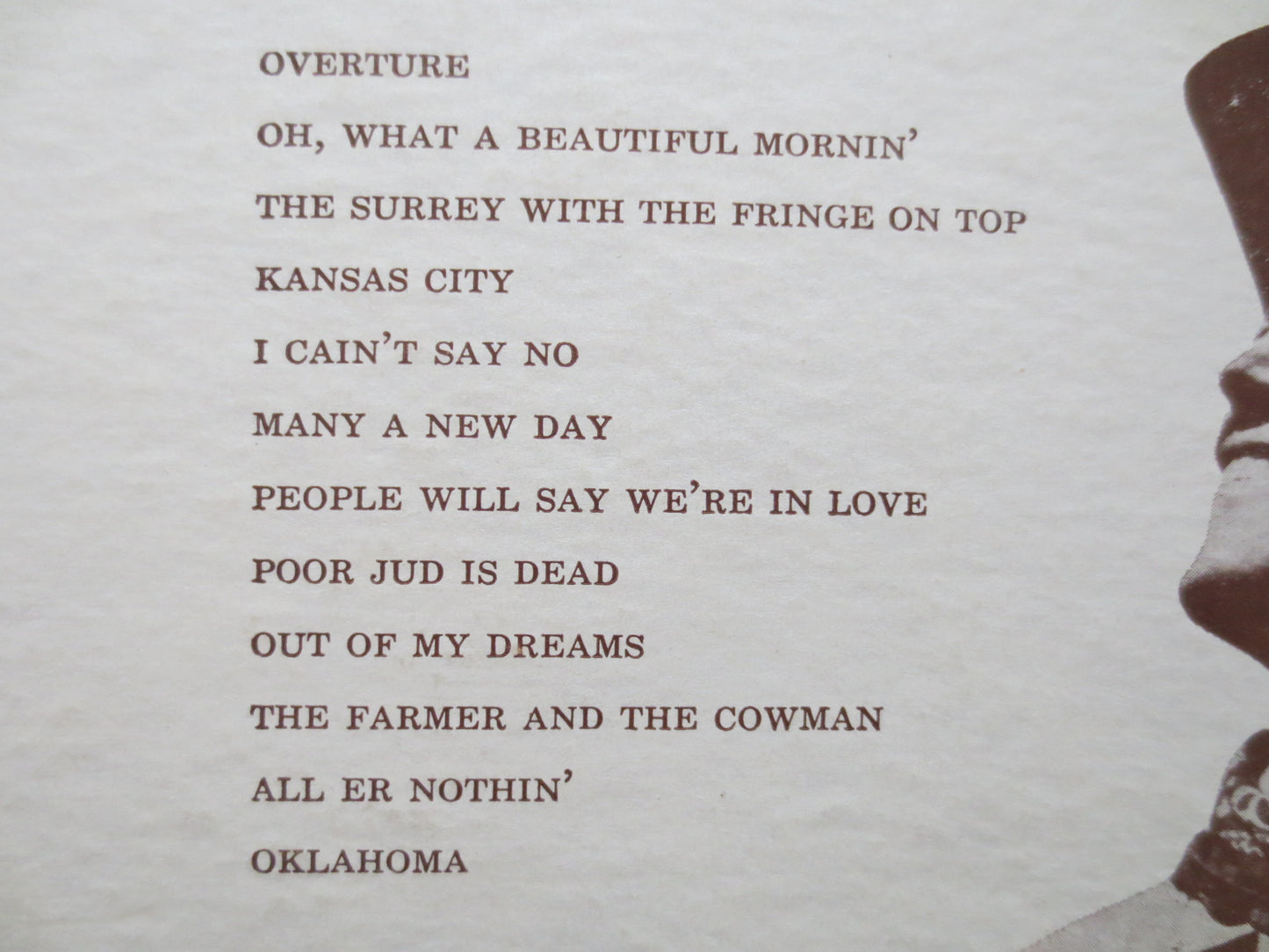 OKLAHOMA SOUNDTRACK, OKLAHOMA Album, Oklahoma Record, Oklahoma Lp, Vintage Vinyl, Movie Music, Theater Music, 1955 Records