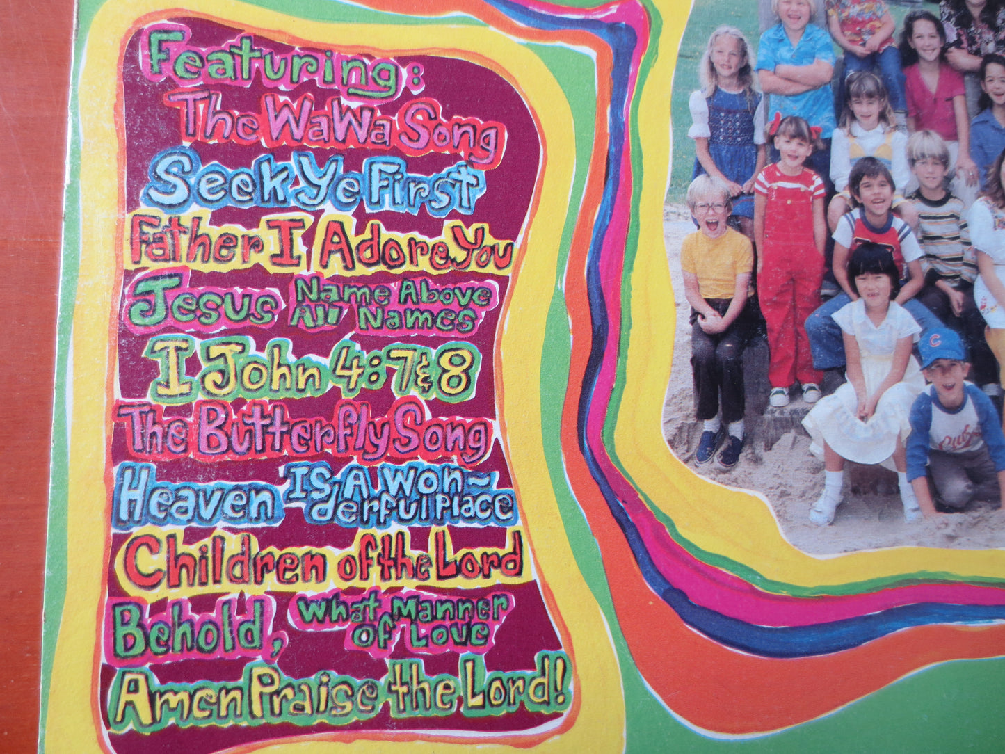 KIDS PRAISE Album, KIDS Records, Childrens Album, Kids Album, Childrens Lp, Kids Lp, Vinyl Records, Vinyl Lps, 1980 Records