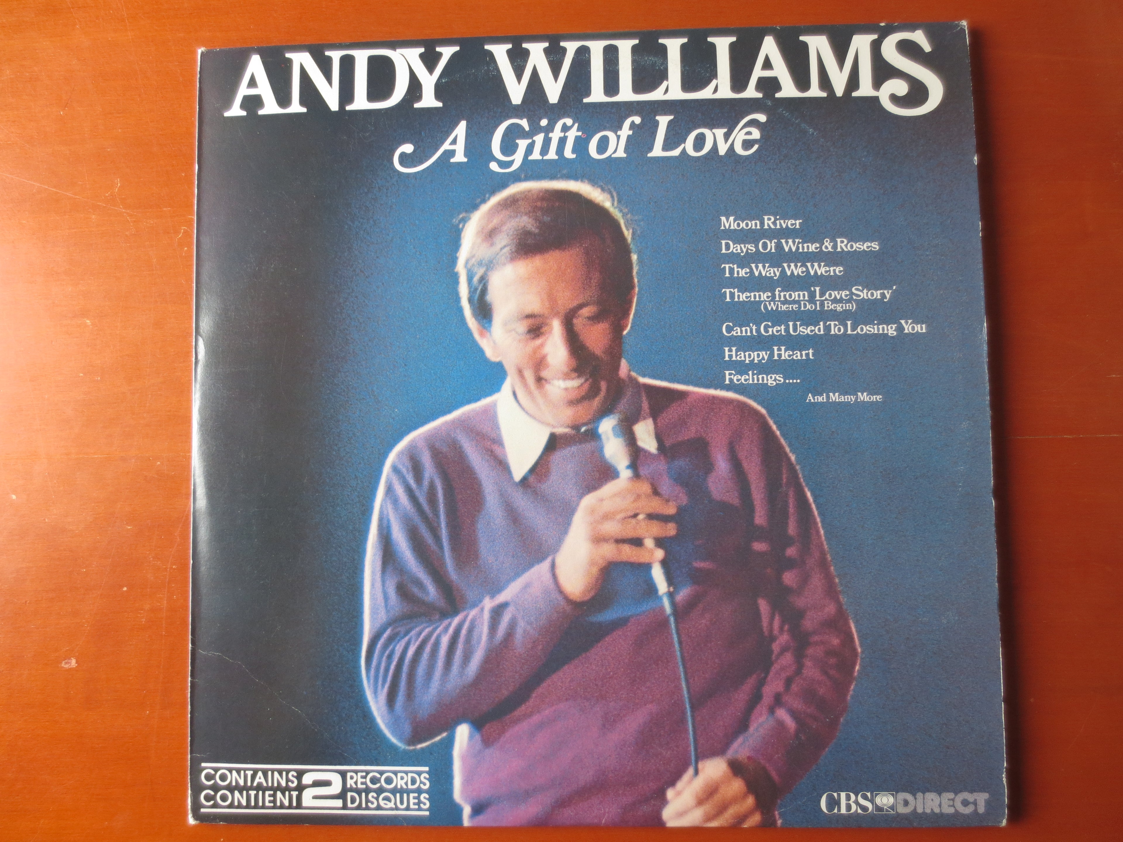 Andy Williams – A Gift of Love (1979) Double Vinyl LP