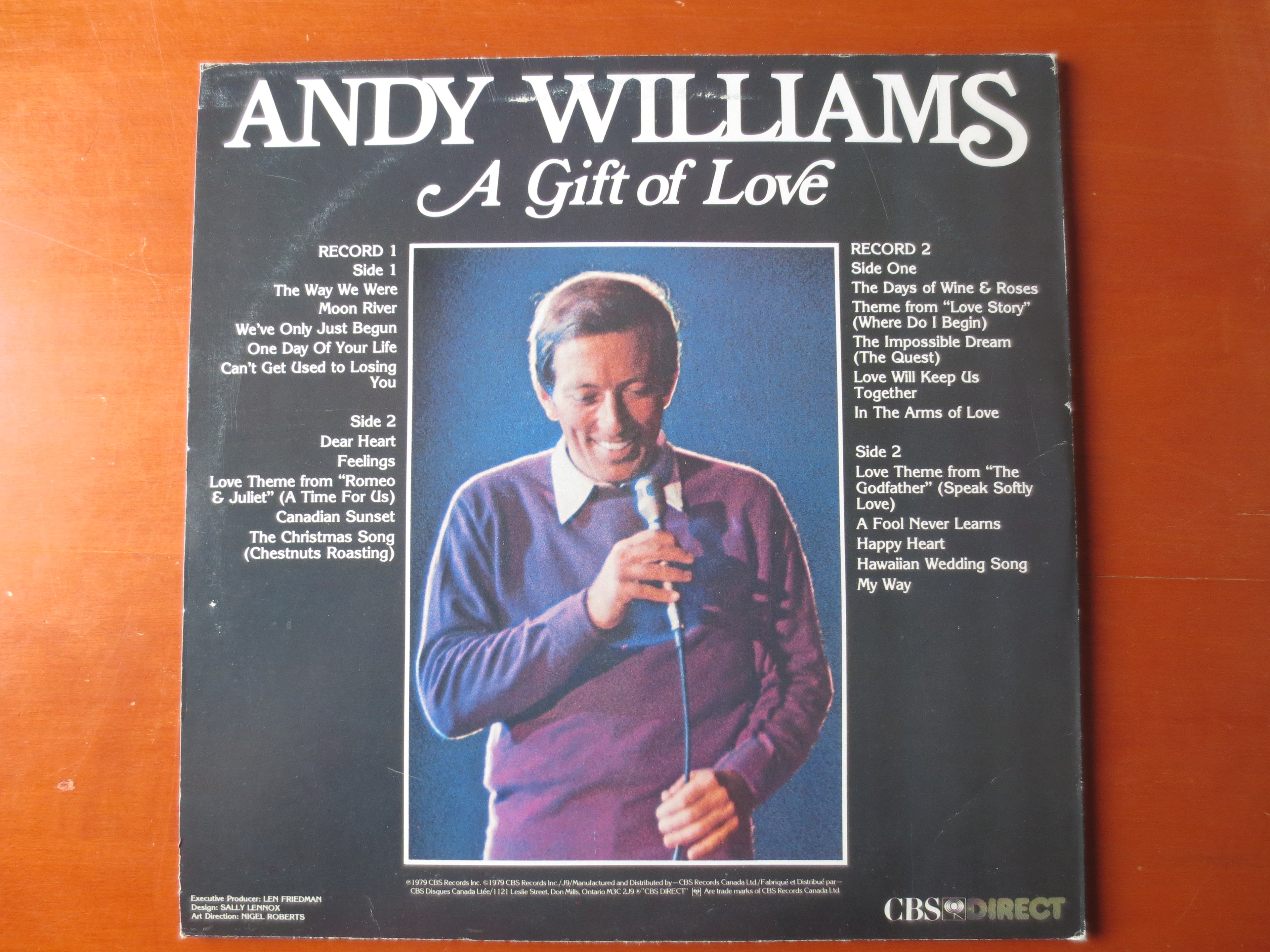 Andy Williams – A Gift of Love (1979) Double Vinyl LP