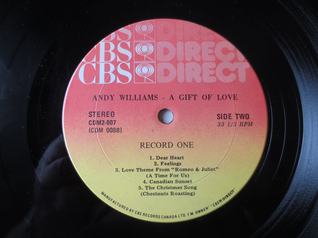 Andy Williams – A Gift of Love (1979) Double Vinyl LP
