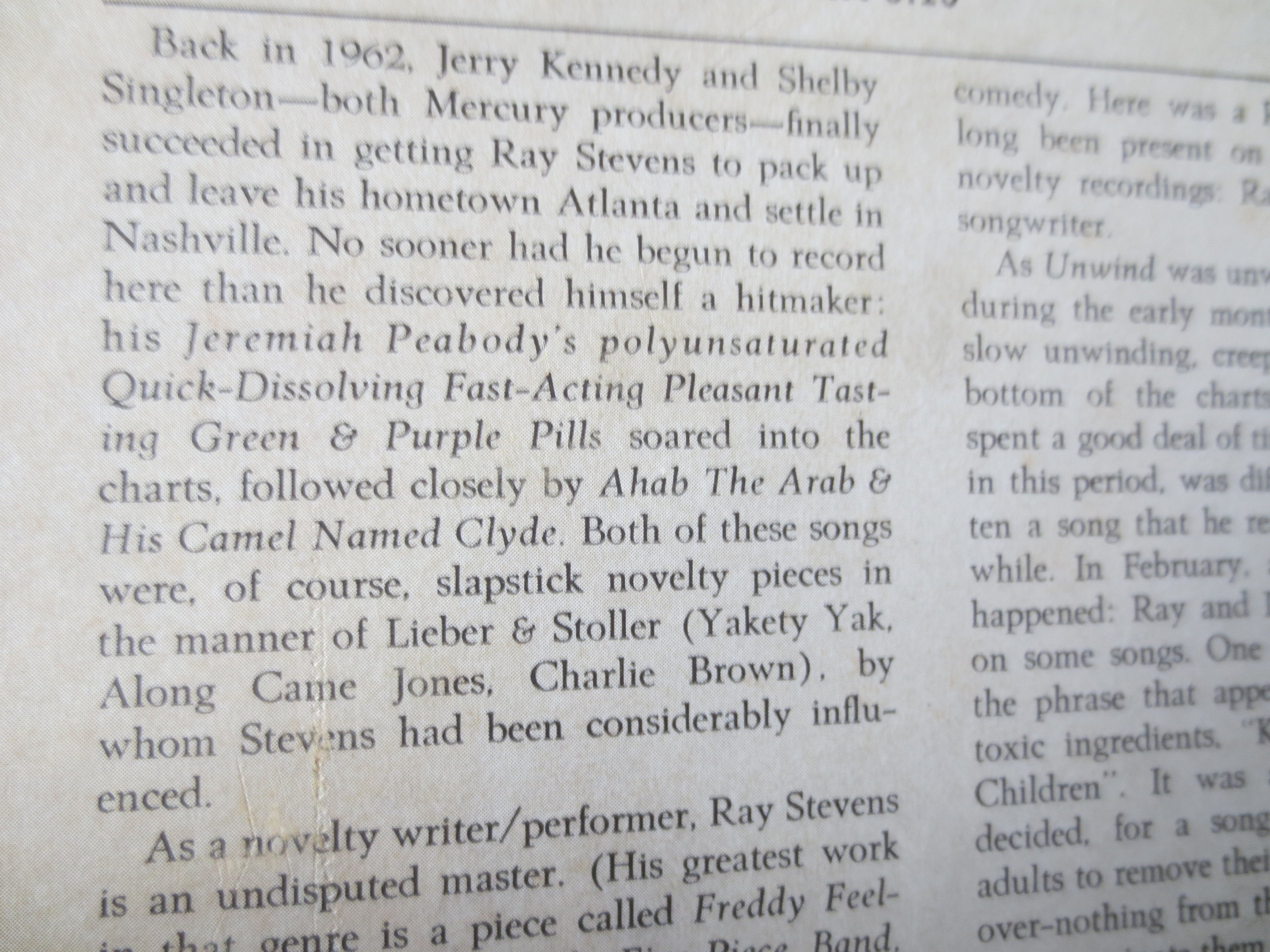 Ray Stevens – Even Stevens (1968) Vinyl LP