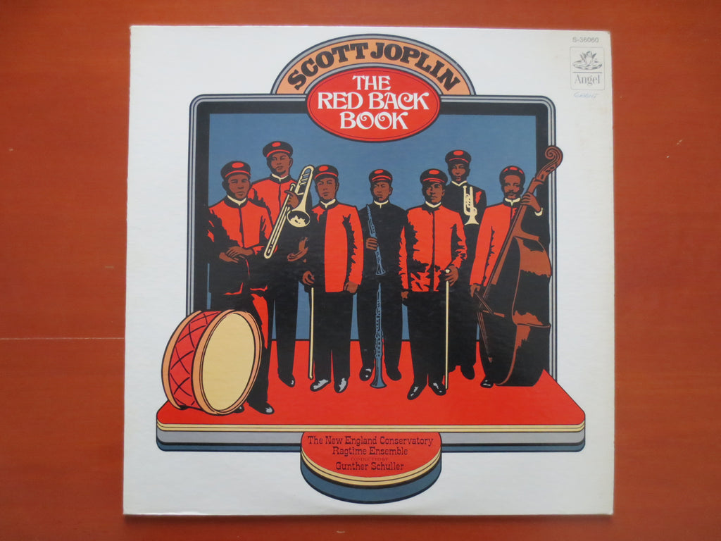 New England Conservatory Ragtime Ensemble – Scott Joplin: The Red Back Book (1973) Vinyl LP