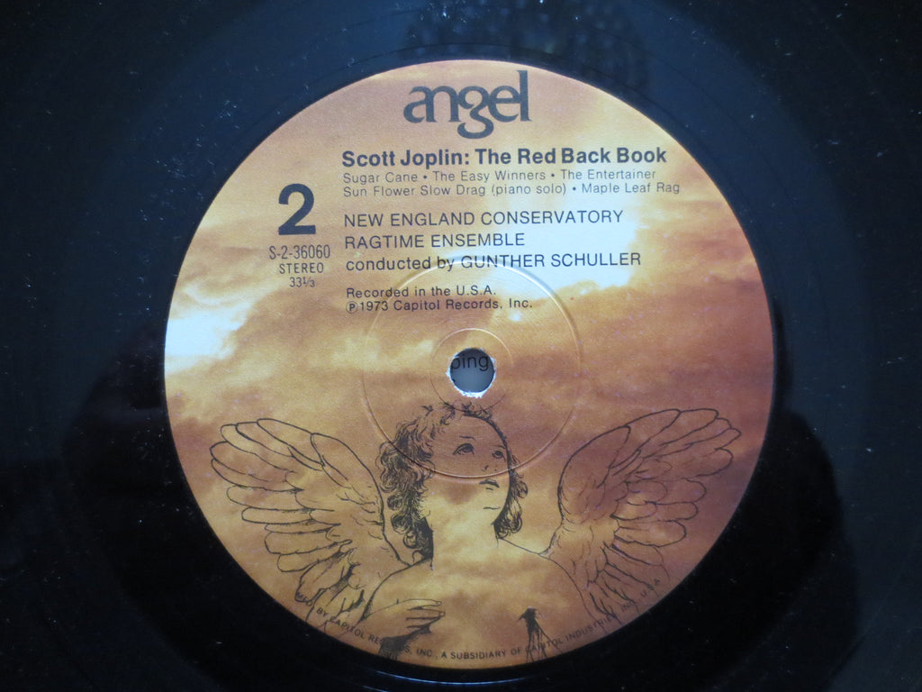 New England Conservatory Ragtime Ensemble – Scott Joplin: The Red Back Book (1973) Vinyl LP