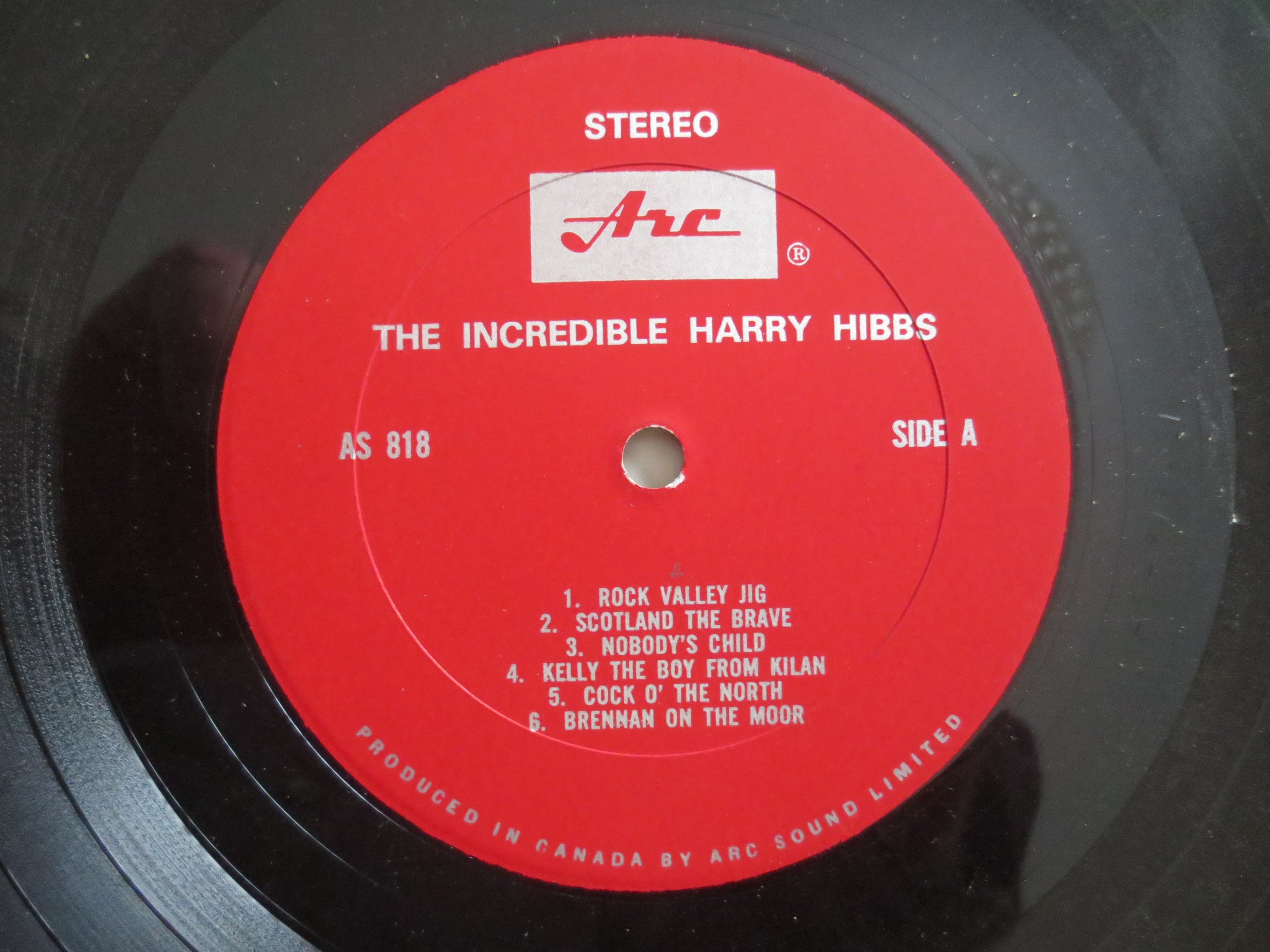 Harry Hibbs – Harry Hibbs (1969) Vinyl LP