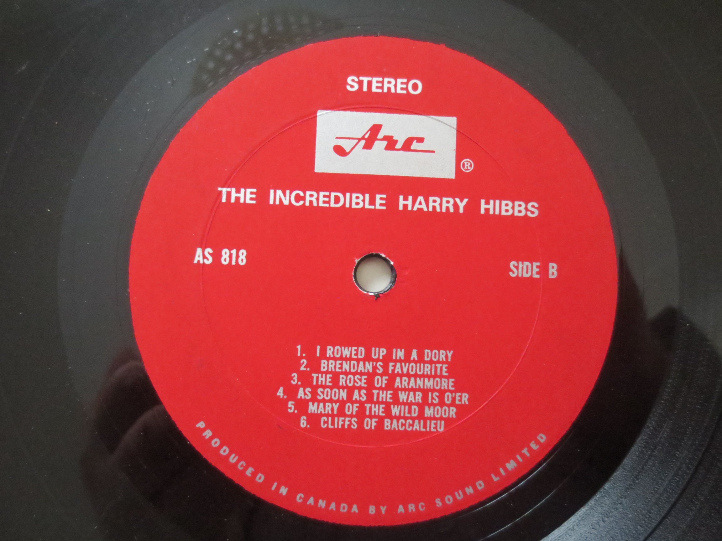 Harry Hibbs – Harry Hibbs (1969) Vinyl LP