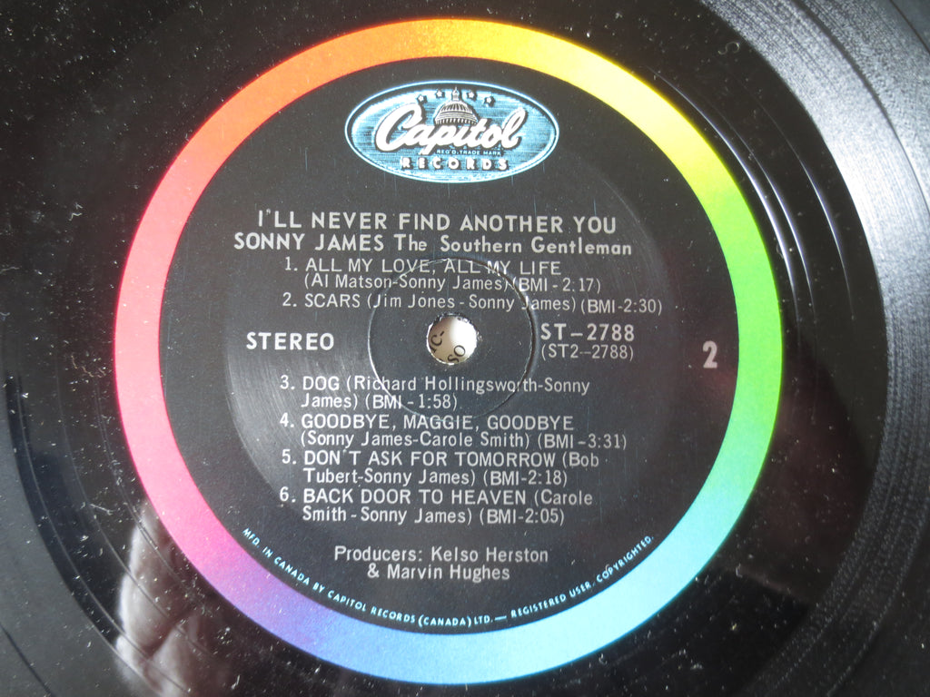 Sonny James – I'll Never Find Another You (1967) Vinyl LP
