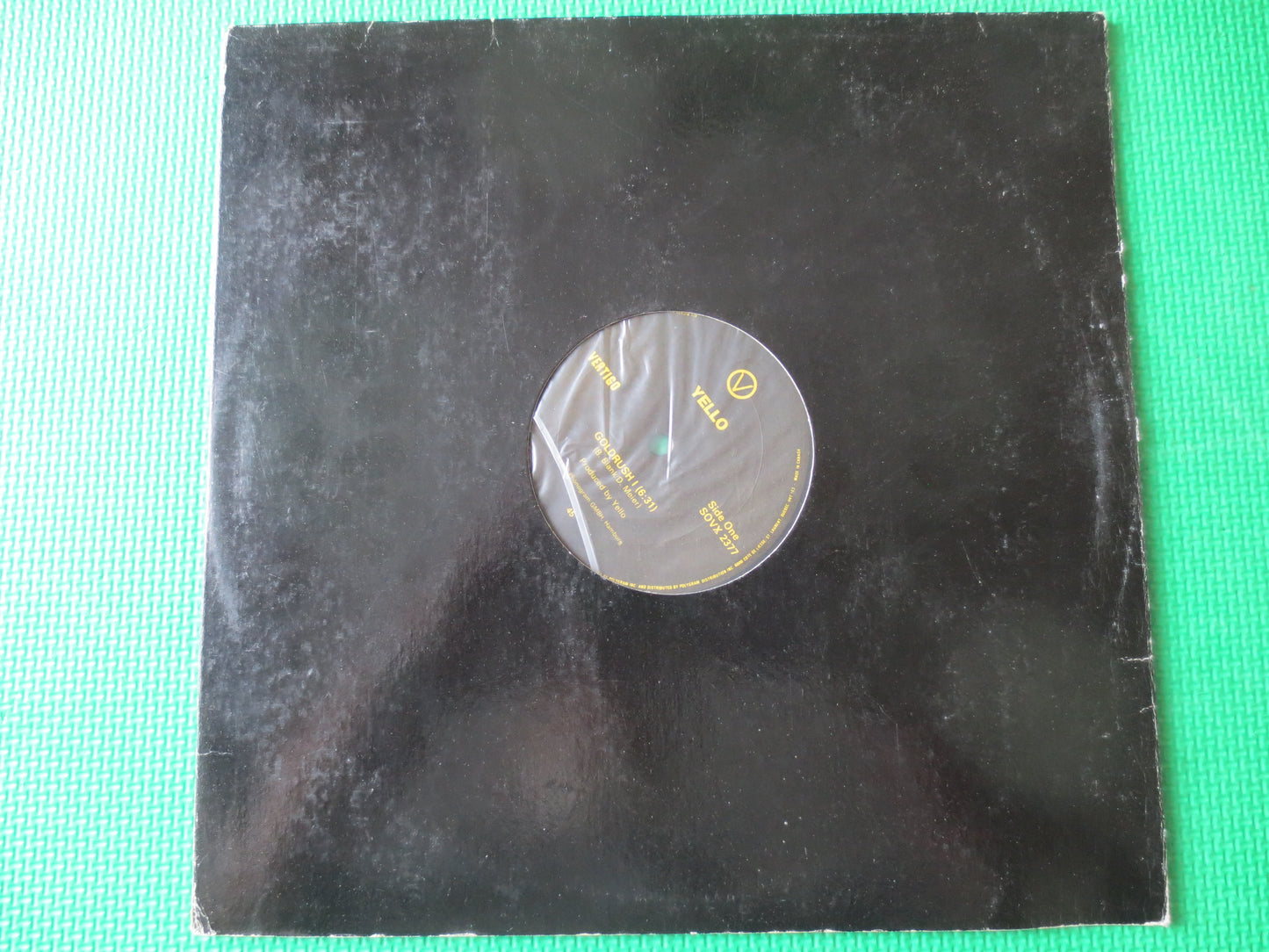 YELLO, Oh YEAH, GOLDRUSH Ep, Oh Yeah Ep, Goldrush Record, Yello Vinyl, Electro Pop, New Wave, Vintage Vinyl, 1986 Record