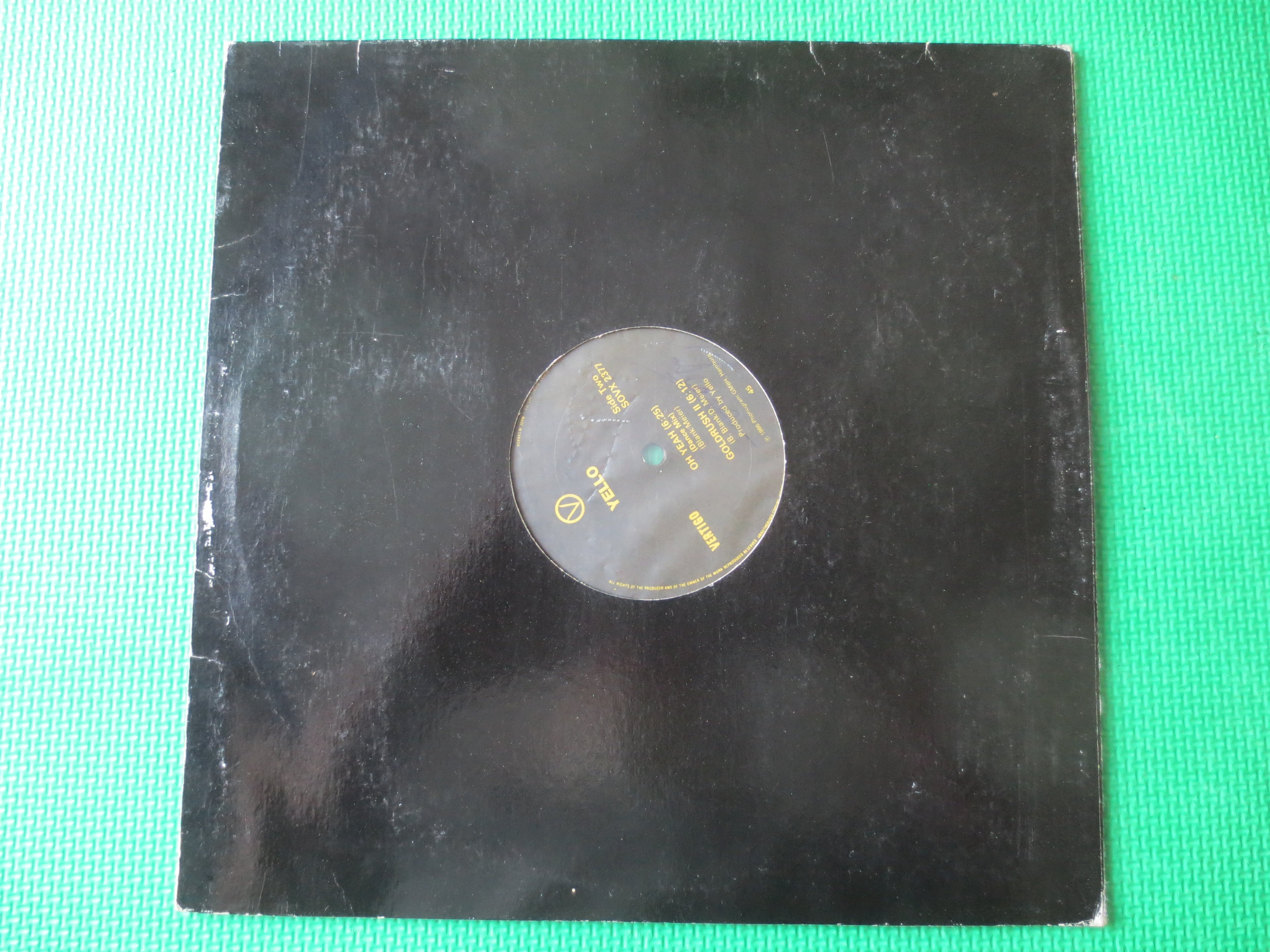 Yello – Goldrush / Oh Yeah (1986) Vinyl EP