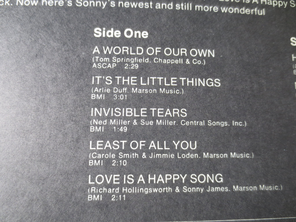 Sonny James – The Best of Sonny James (1969) Vinyl LP