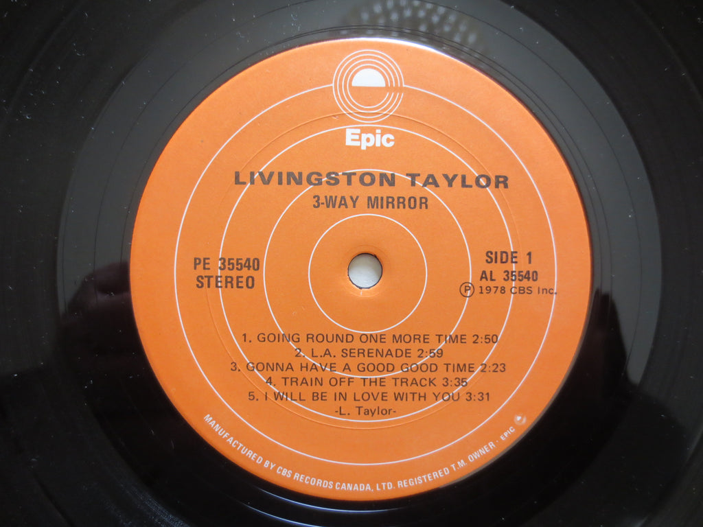 Livingston Taylor – 3-Way Mirror (1978) Vinyl LP