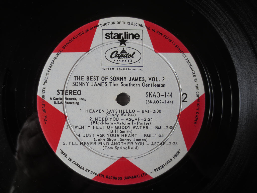 Sonny James – The Best of Sonny James (1969) Vinyl LP