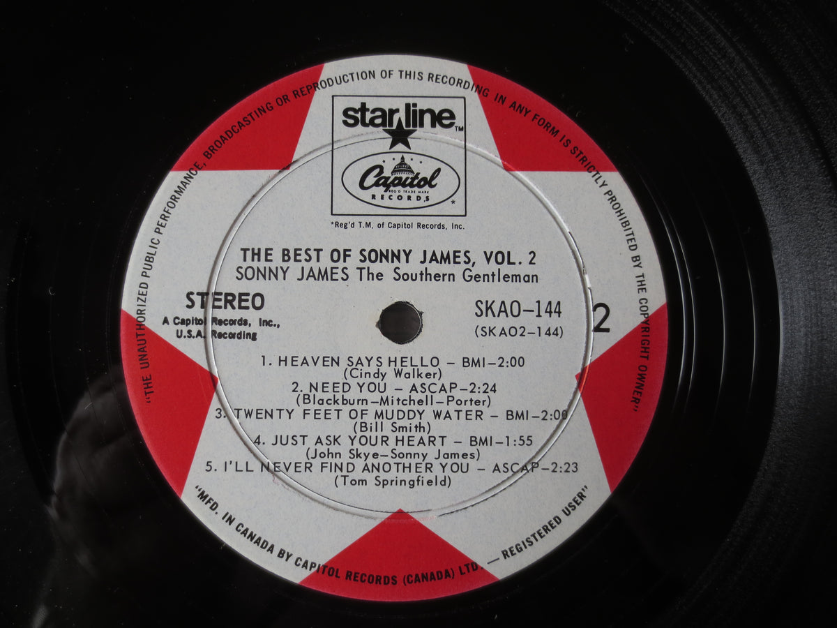 Sonny James – The Best of Sonny James (1969) Vinyl LP