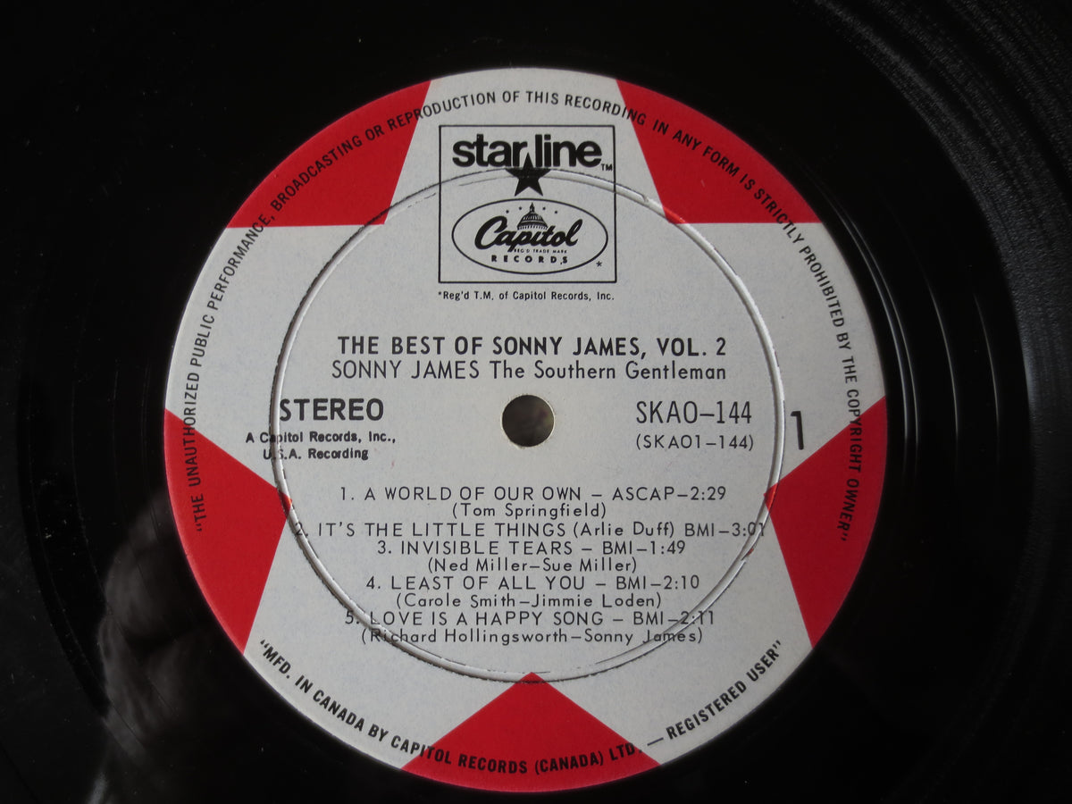 Sonny James – The Best of Sonny James (1969) Vinyl LP