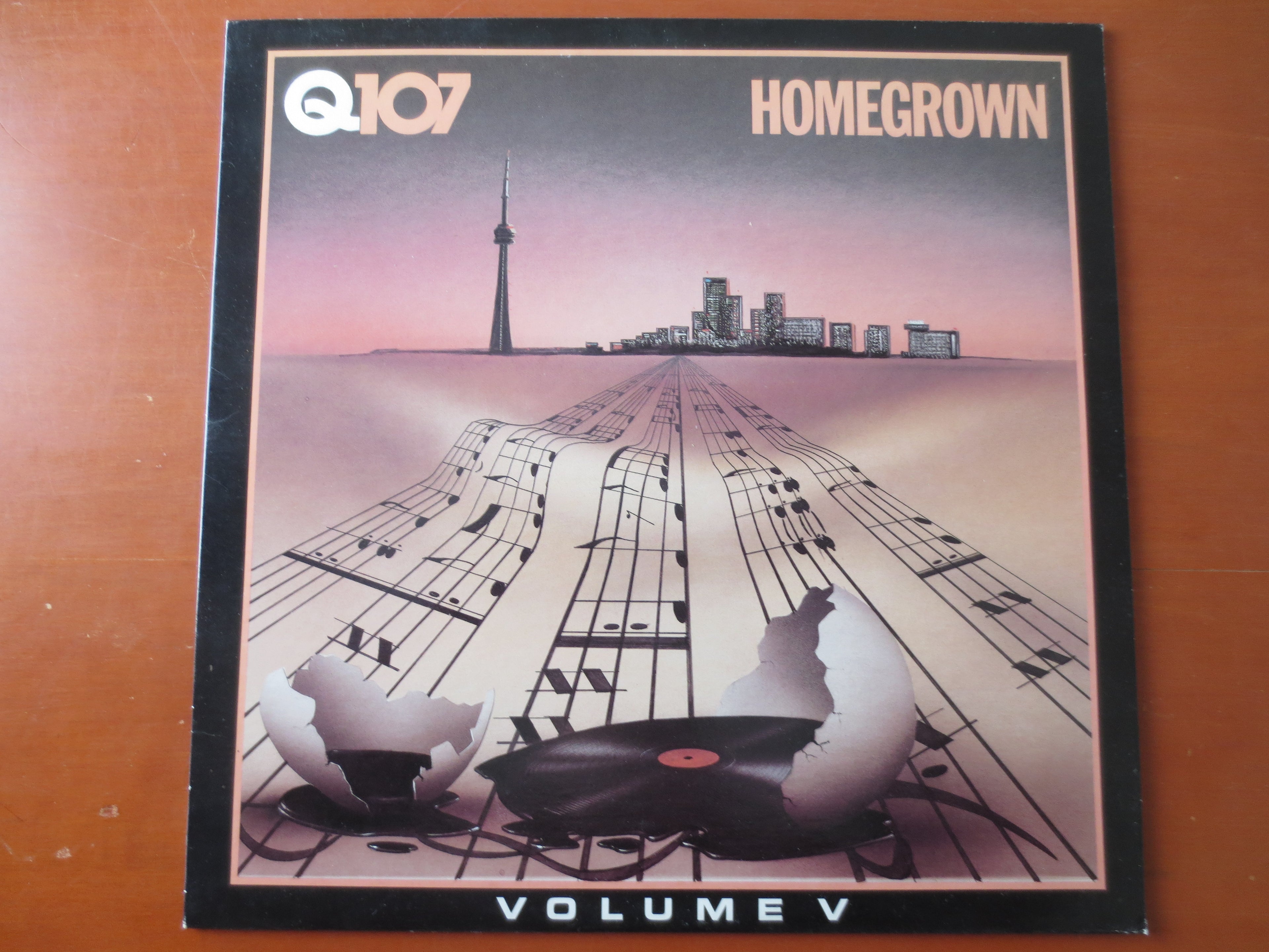 Q107 Homegrown Volume 5 (1983) Vinyl LP