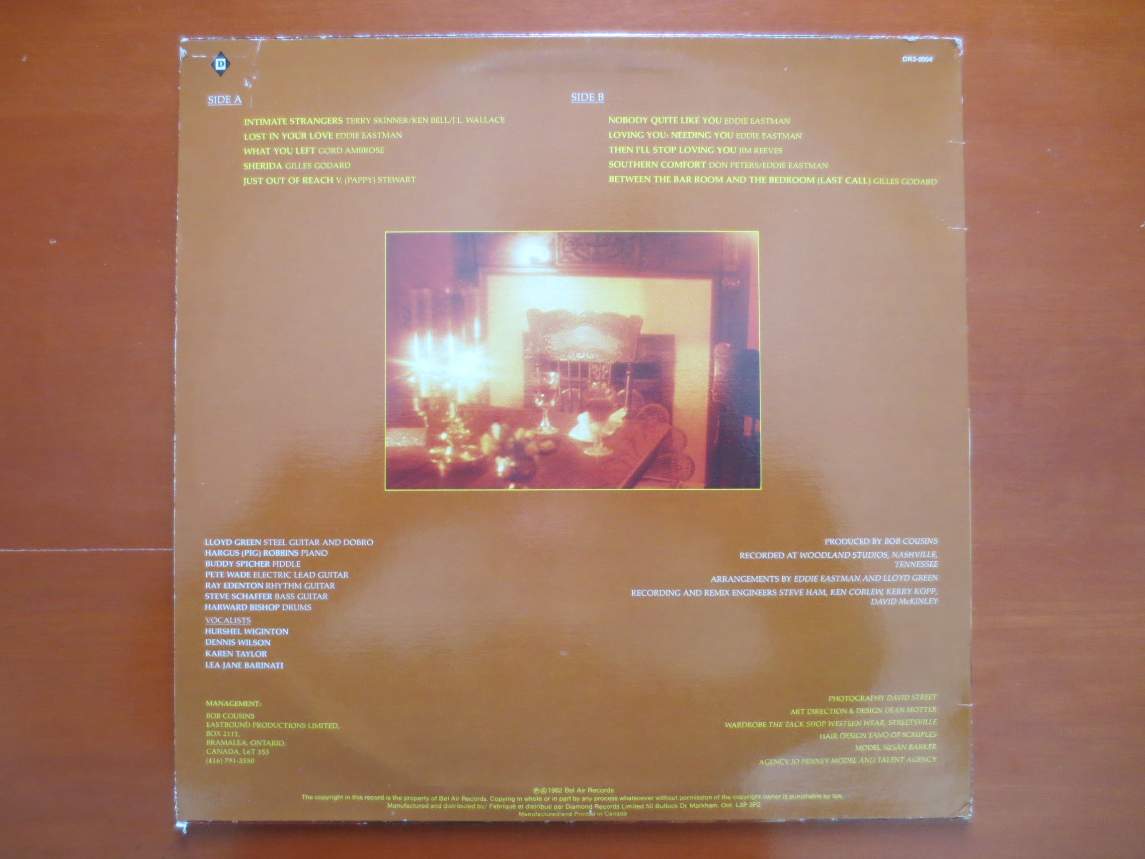 Eddie Eastman – Intimate Strangers (1982) Vinyl LP