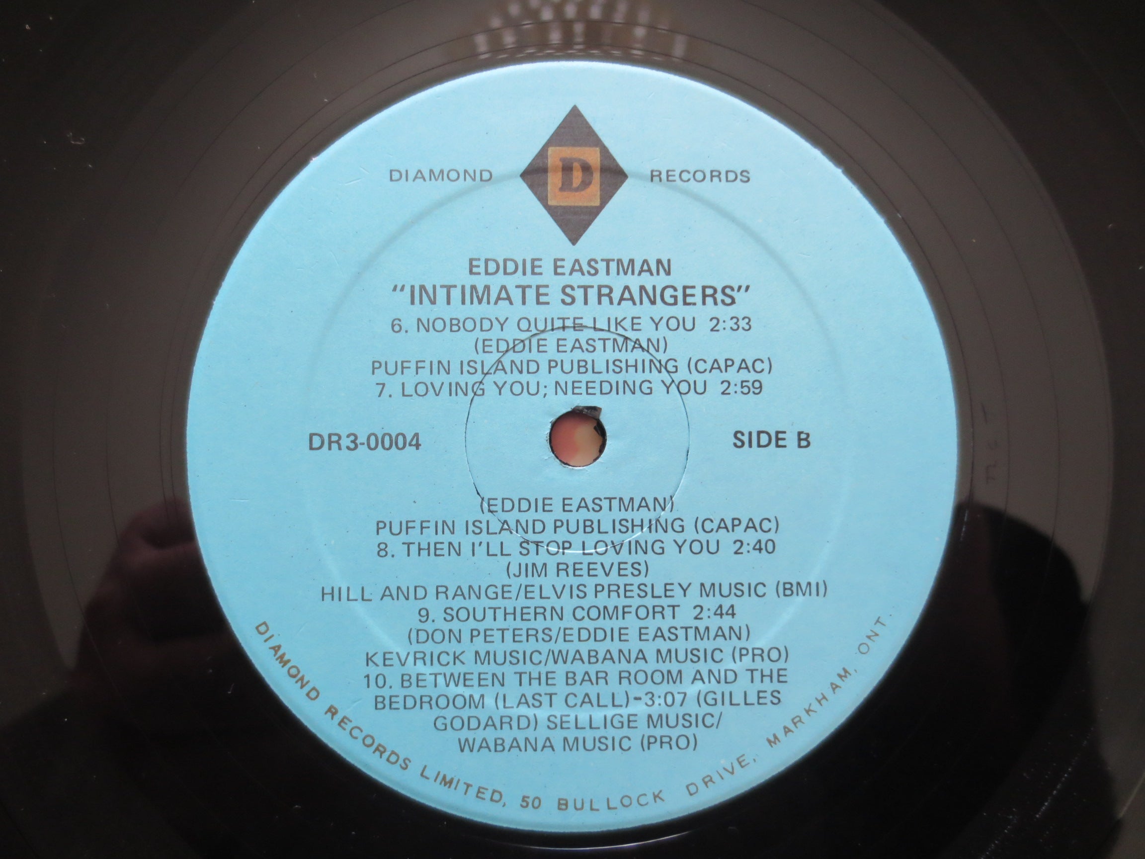Eddie Eastman – Intimate Strangers (1982) Vinyl LP