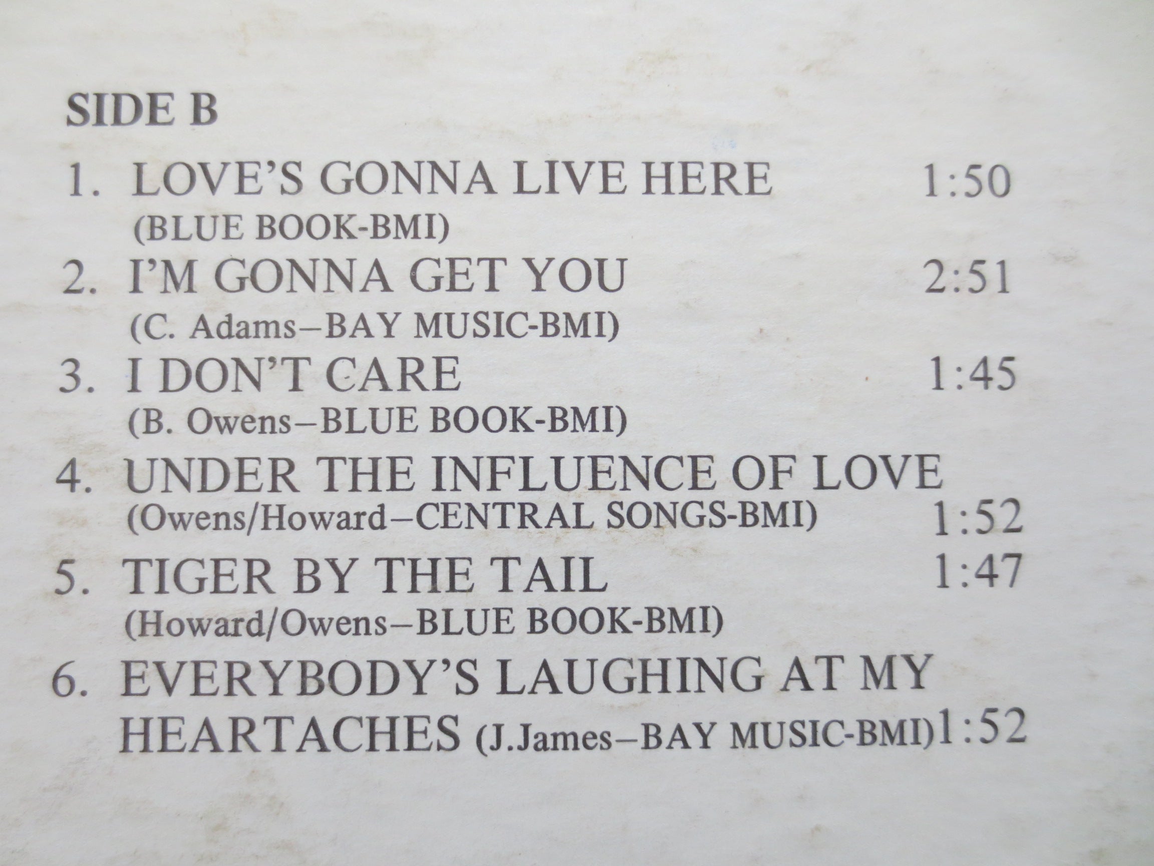 Johnny Burke – Johnny Burke (1968) Vinyl LP