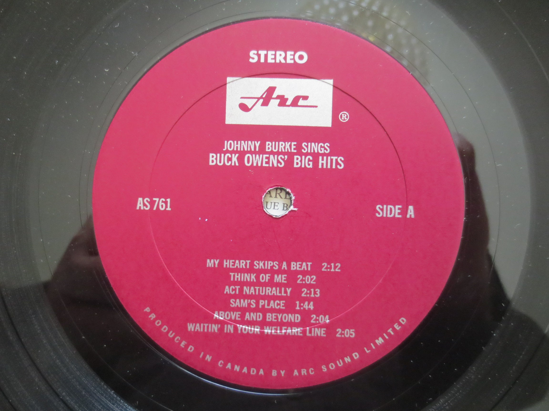 Johnny Burke – Johnny Burke (1968) Vinyl LP