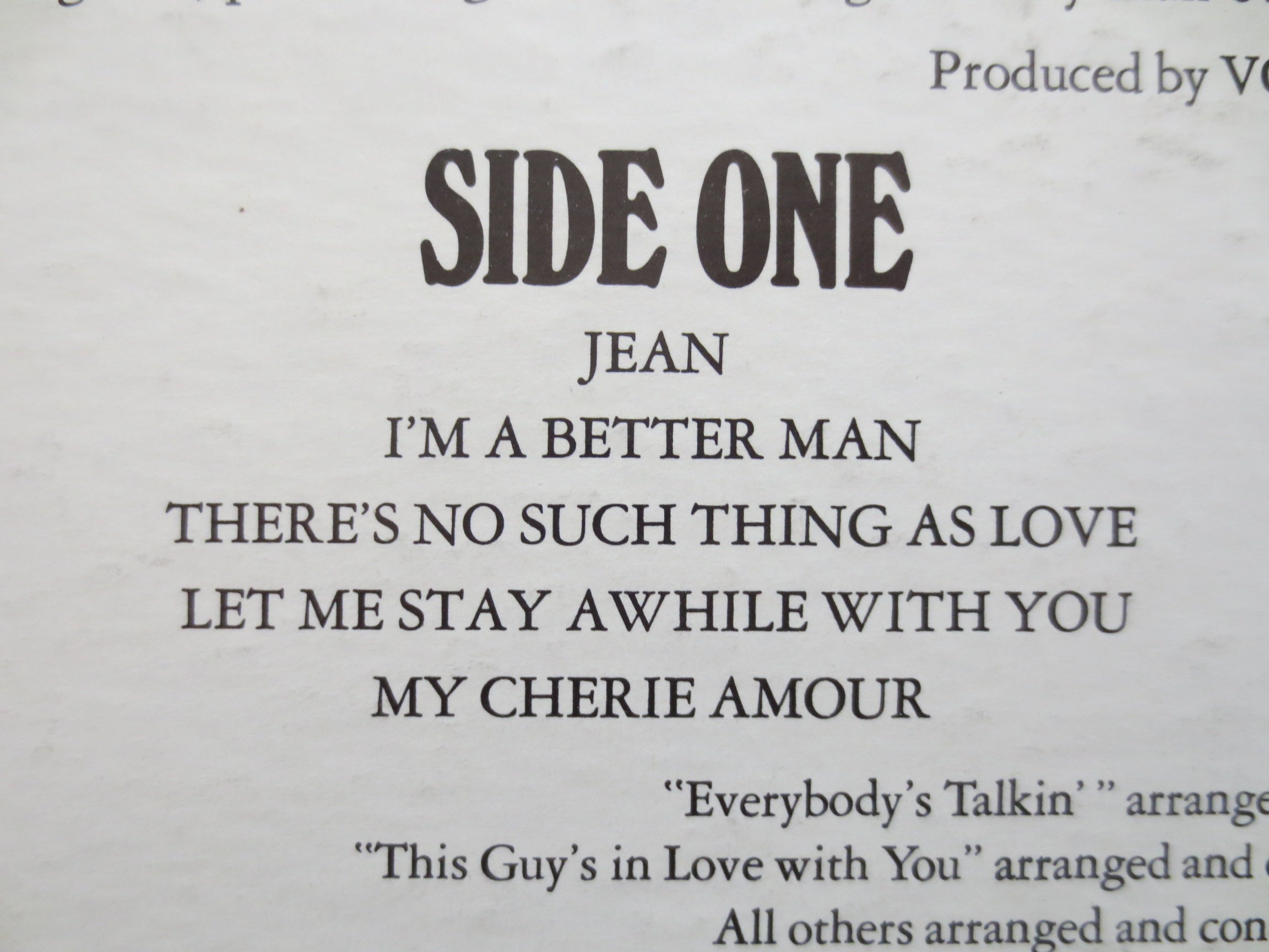 Al Martino – Jean (1969) Vinyl LP